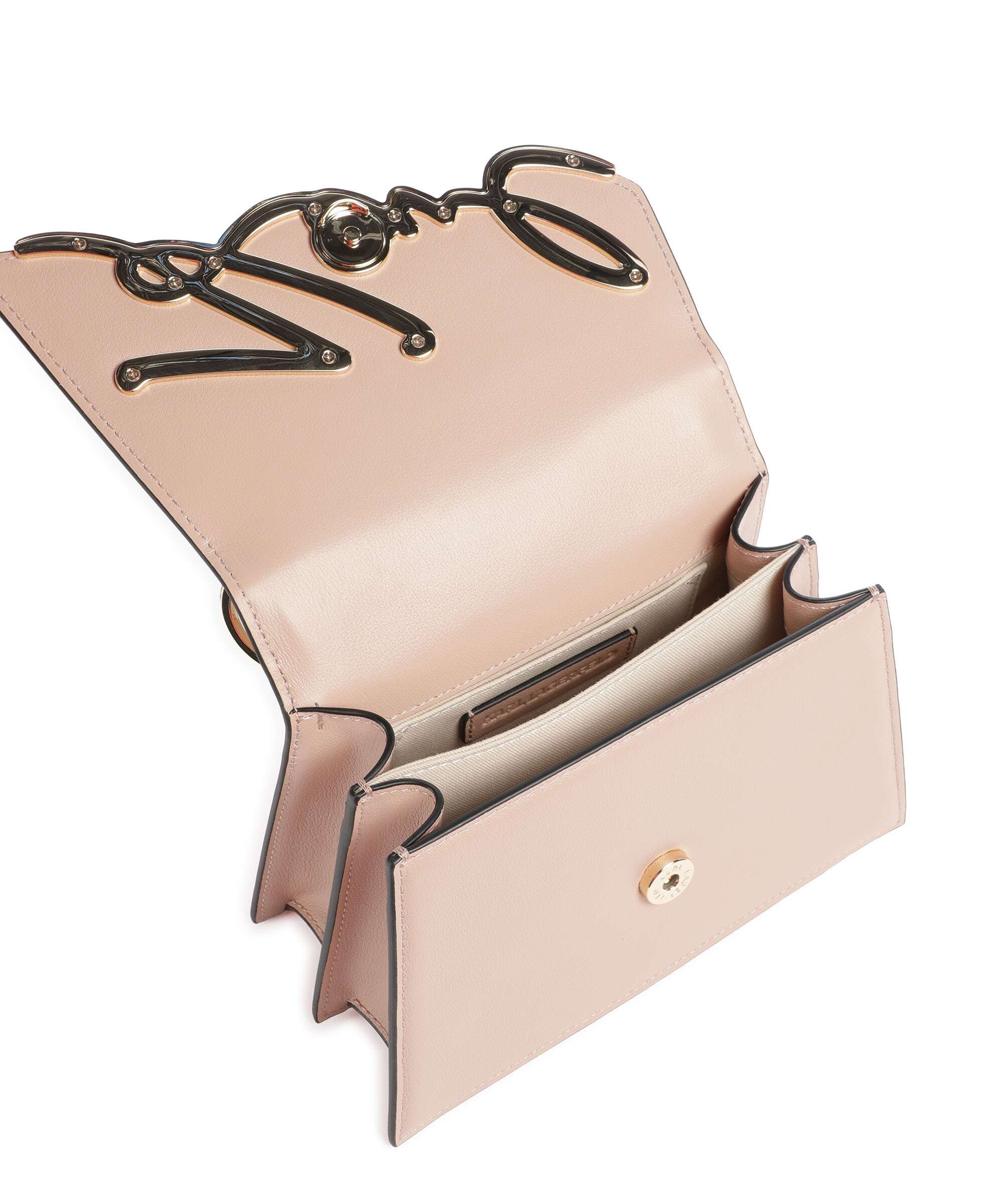 Karl Lagerfeld K/Signature 2.0 Torba przez ramię nude pink - Image 6