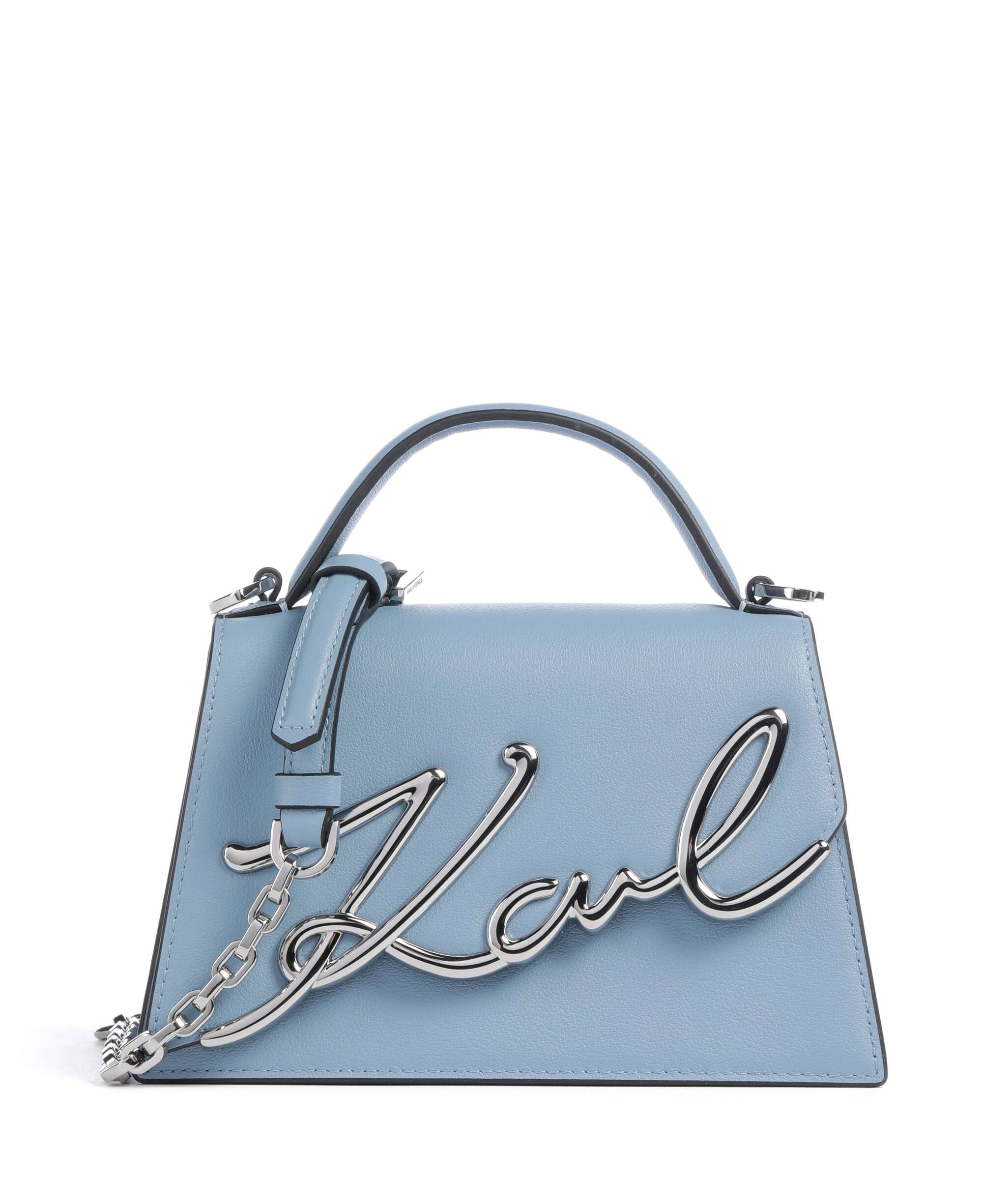 Karl Lagerfeld K/Signature 2.0 Torba przez ramię blue bloom