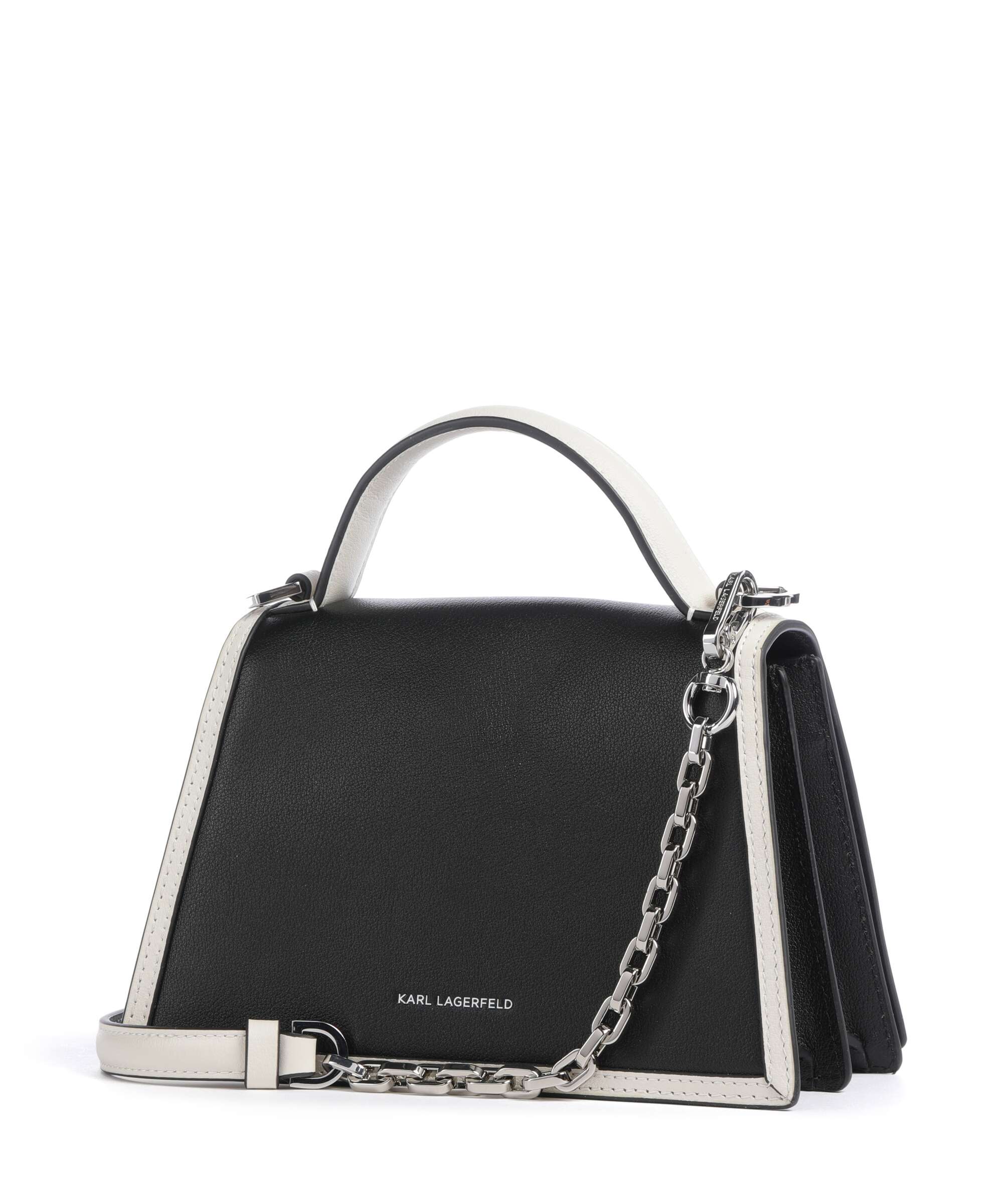 Karl Lagerfeld K/Signature 2.0 Torba przez ramię black/white - Image 2