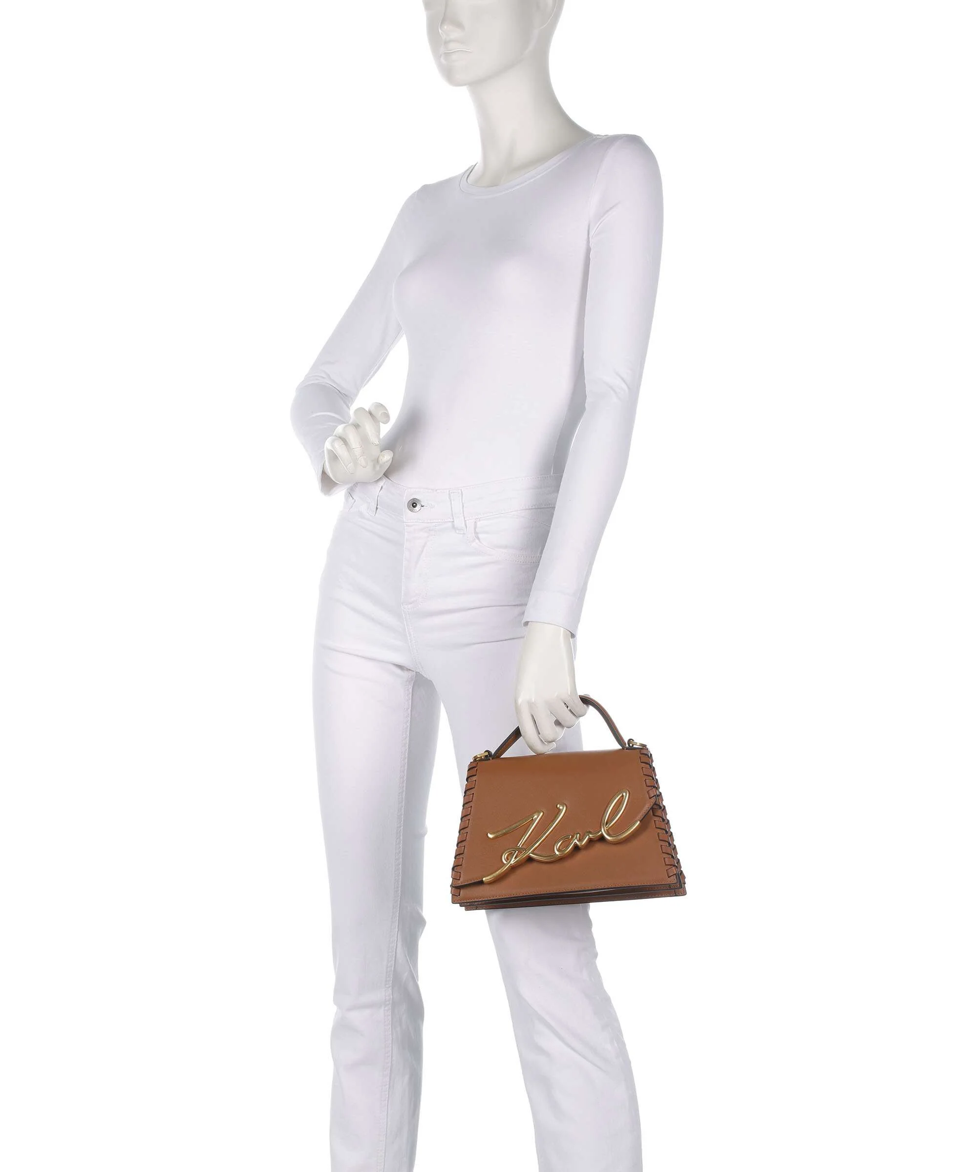 Karl Lagerfeld K/Signature 2.0 Torebka dark tan - Image 3