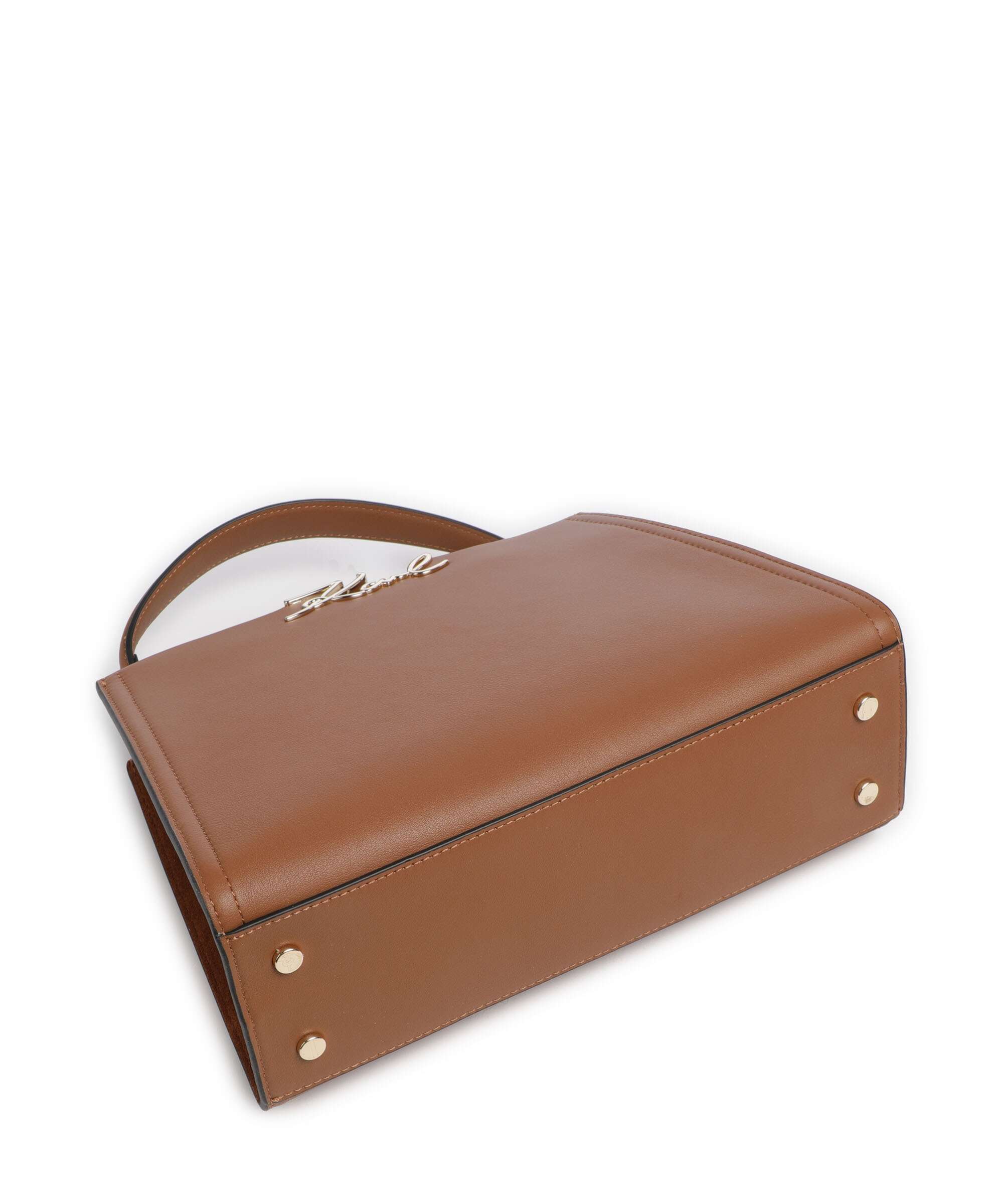 Karl Lagerfeld K/Signature Medium Torebka dark tan - Image 4