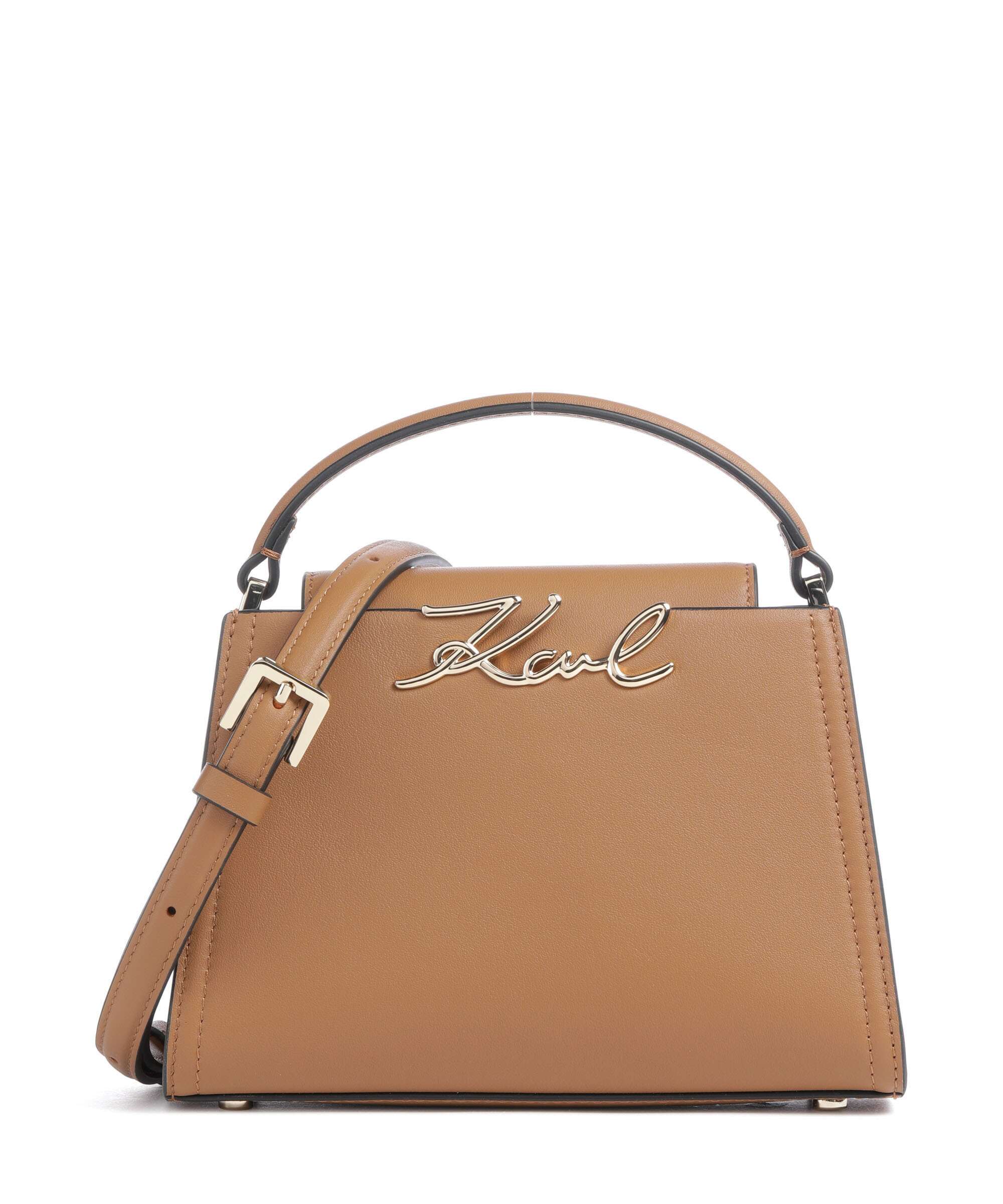 Karl Lagerfeld K/Signature Mini Torebka caramel