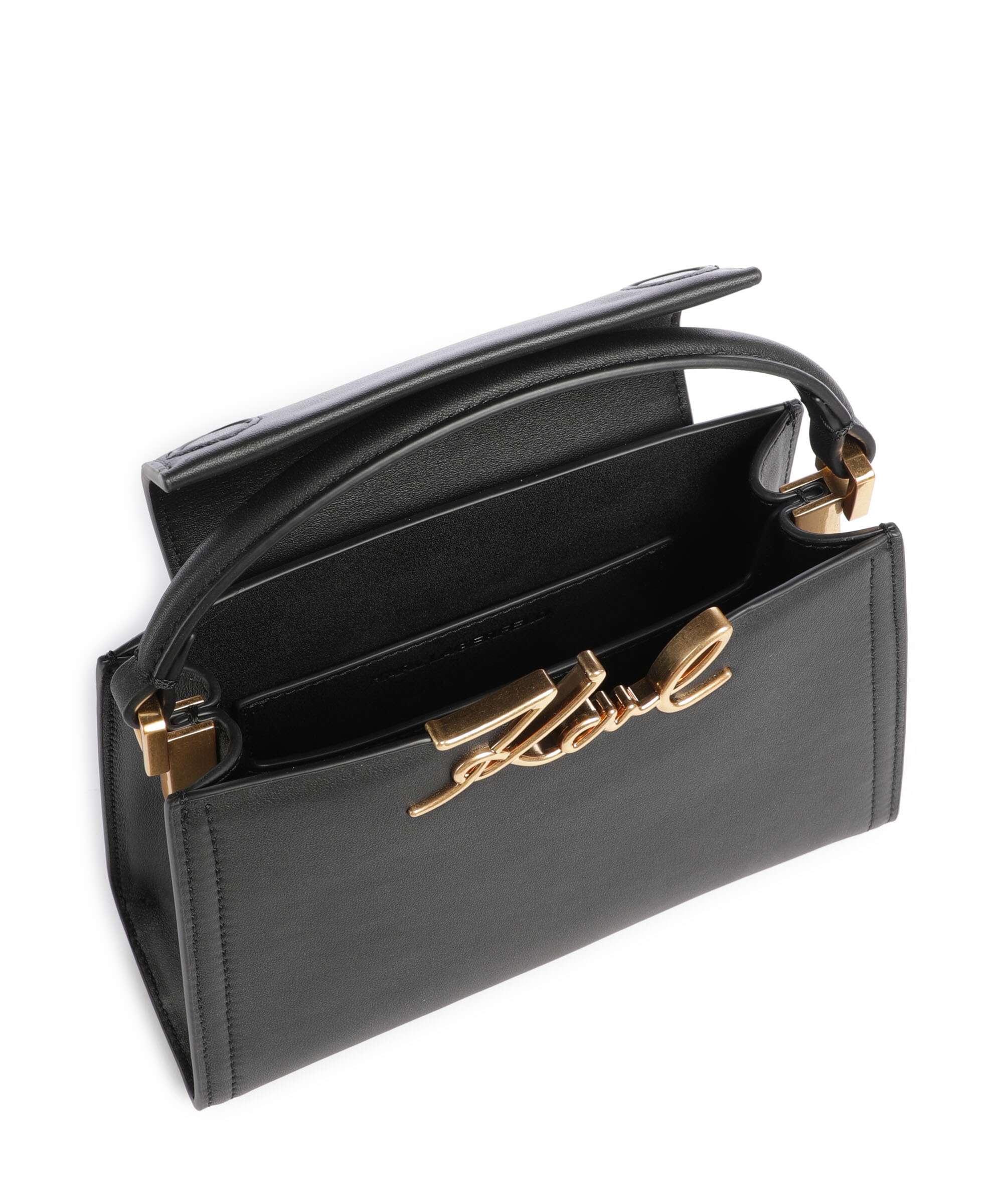 Karl Lagerfeld K/Signature Mini Torebka black/gold - Image 6