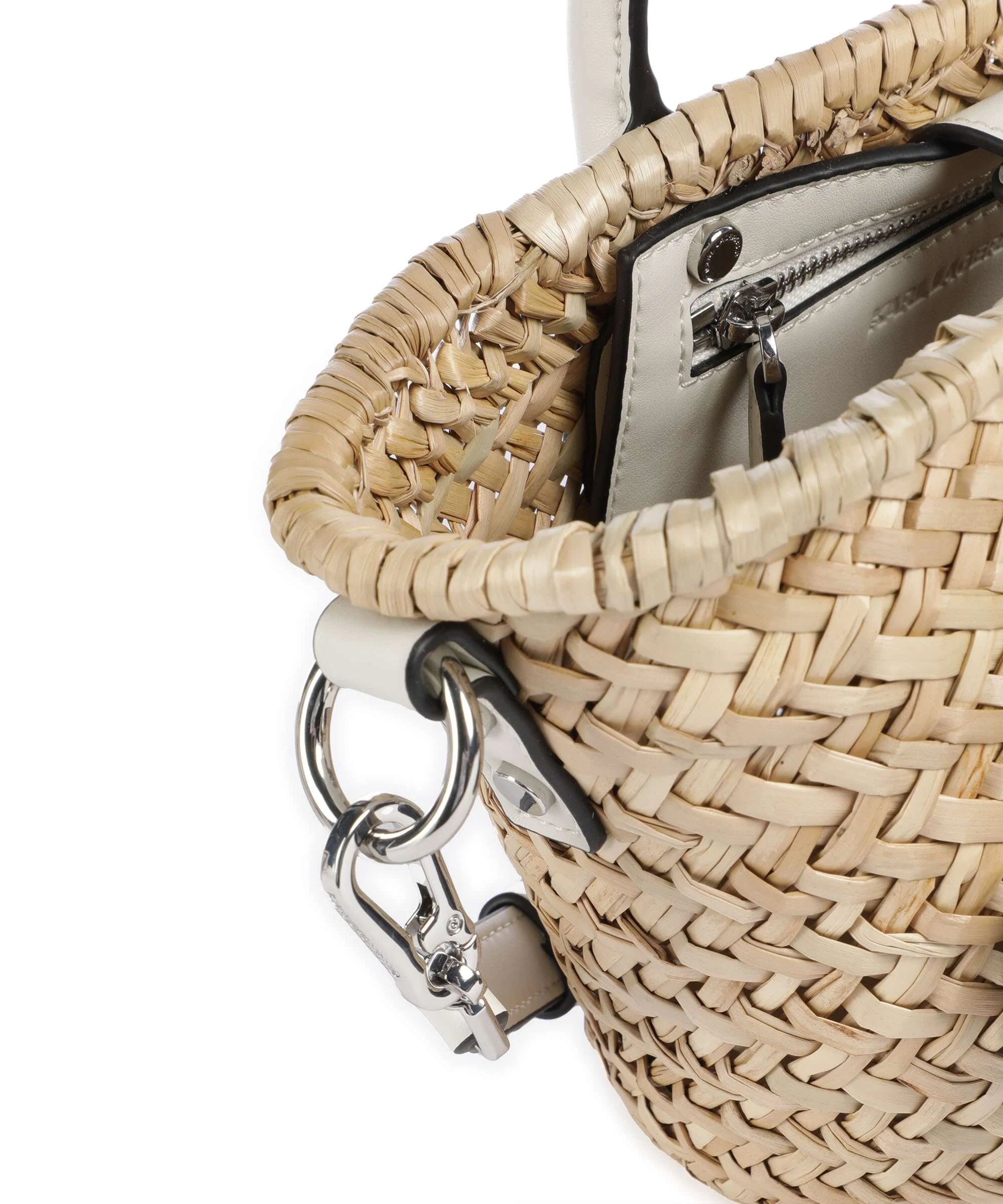 Karl Lagerfeld K/Signature Small Torebka natural/cementhe - Image 4