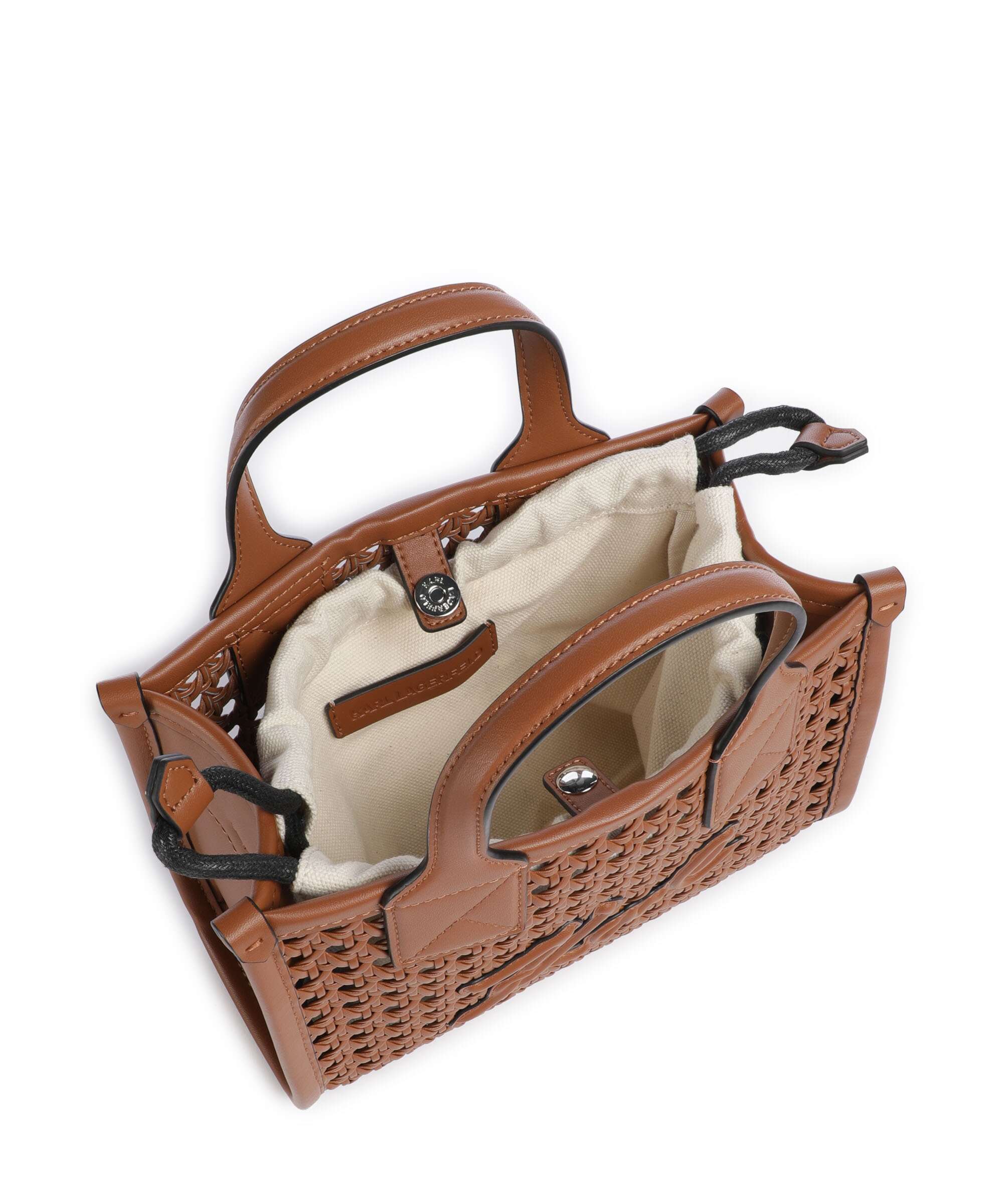 Karl Lagerfeld K/Skuare Small Torebka dark tan - Image 5