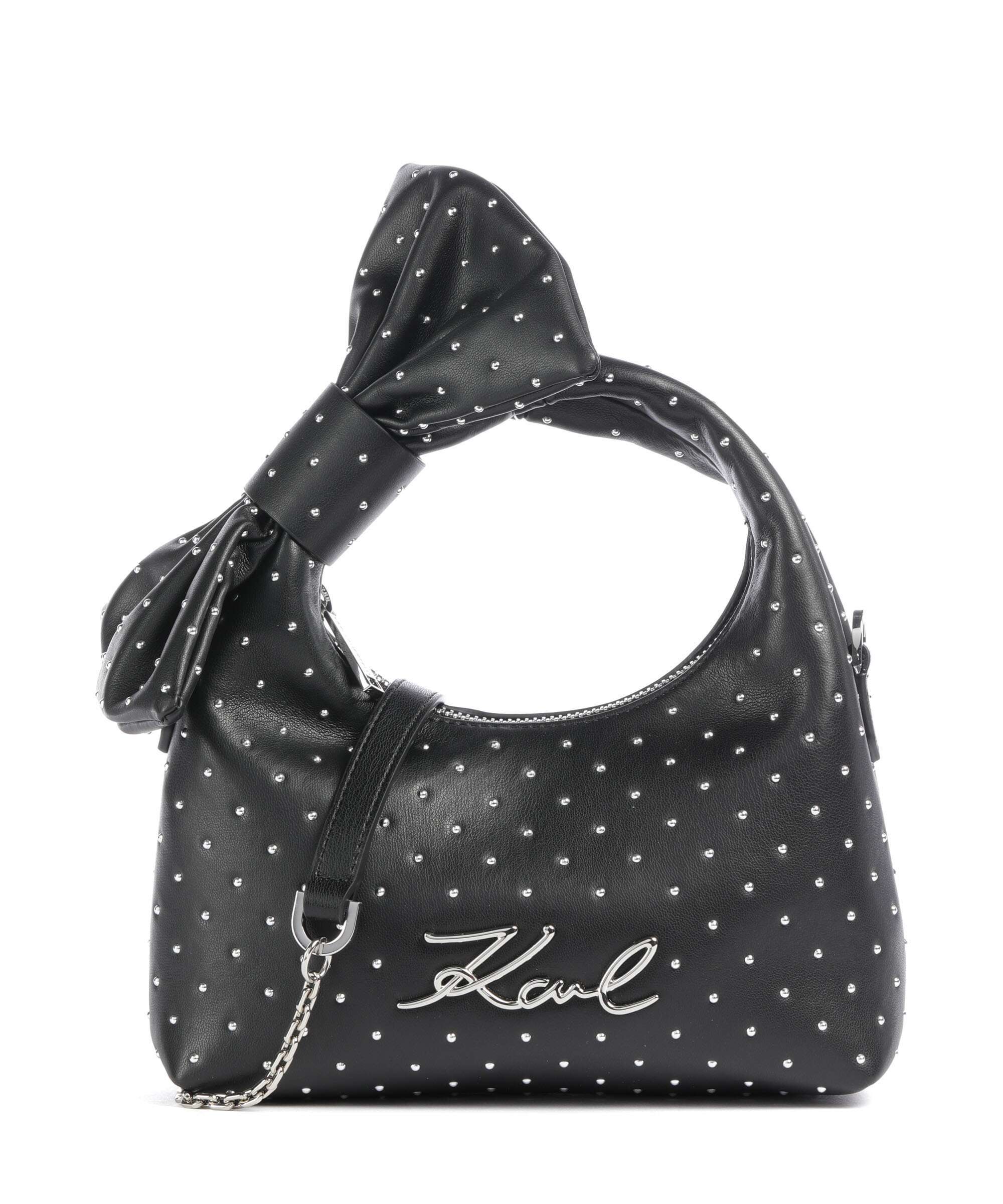 Karl Lagerfeld K/Soiree Mini Bow Torebka black embellishment
