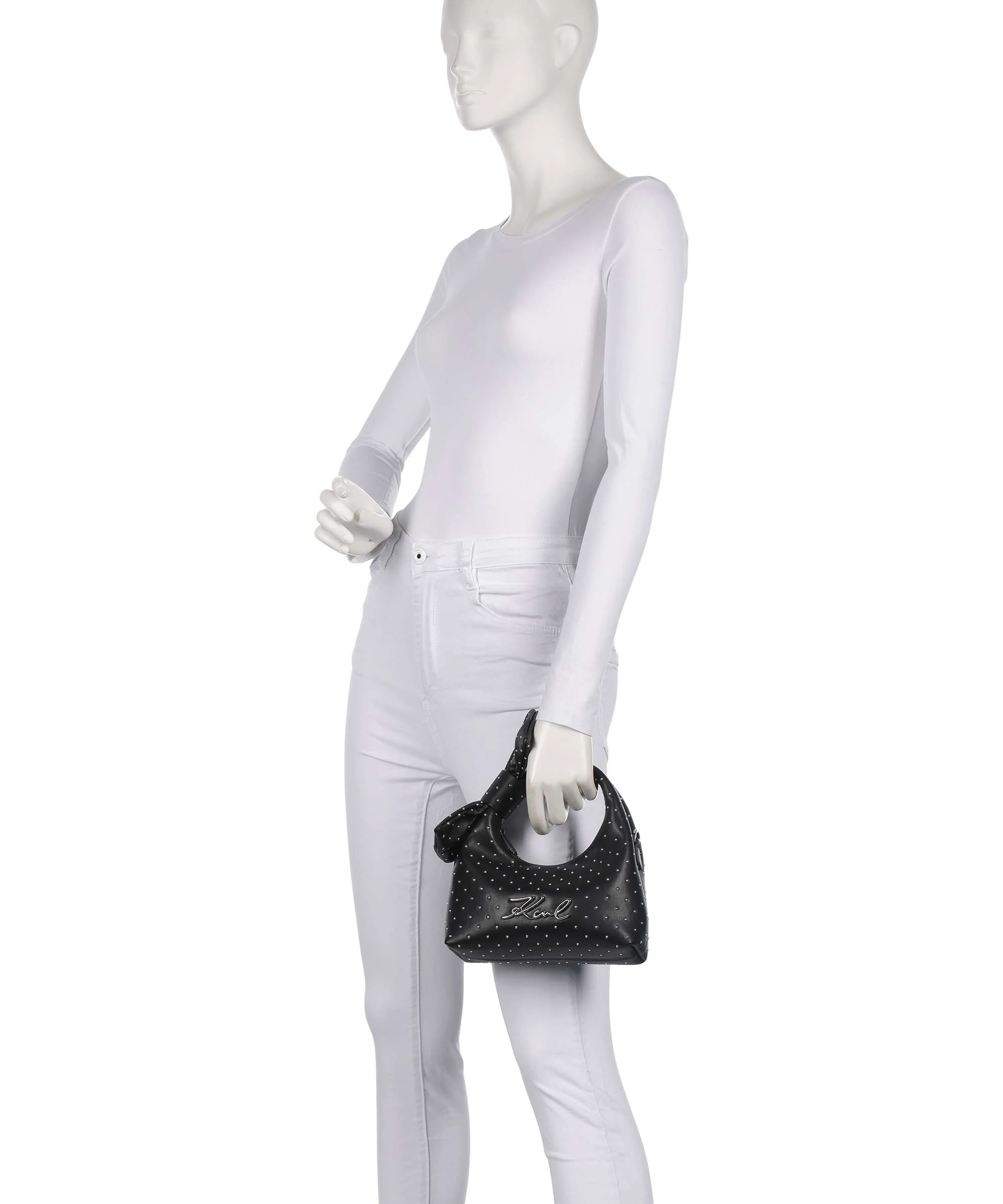 Karl Lagerfeld K/Soiree Mini Bow Torebka black embellishment - Image 3