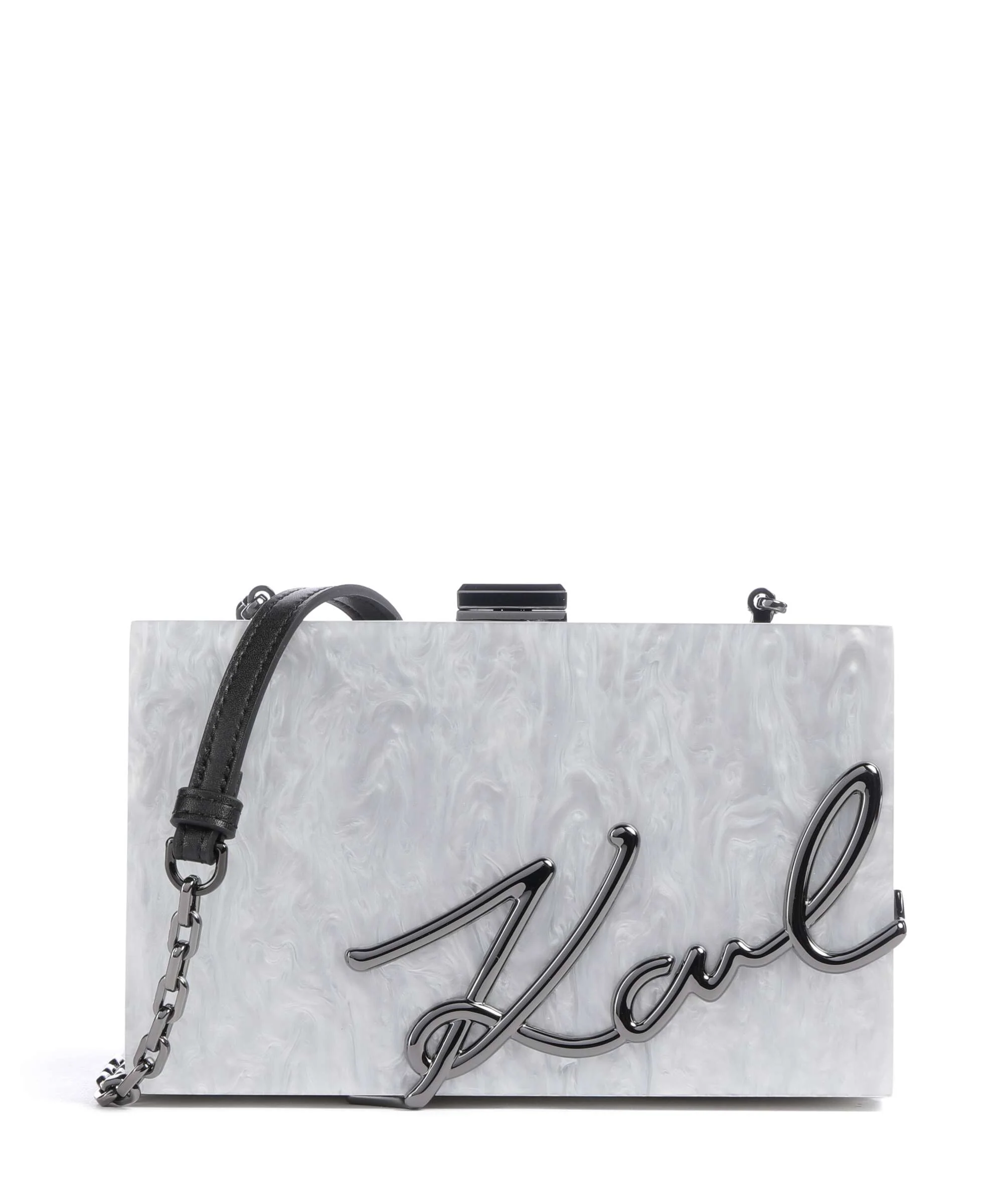Karl Lagerfeld K/Soiree Torba przez ramię off white