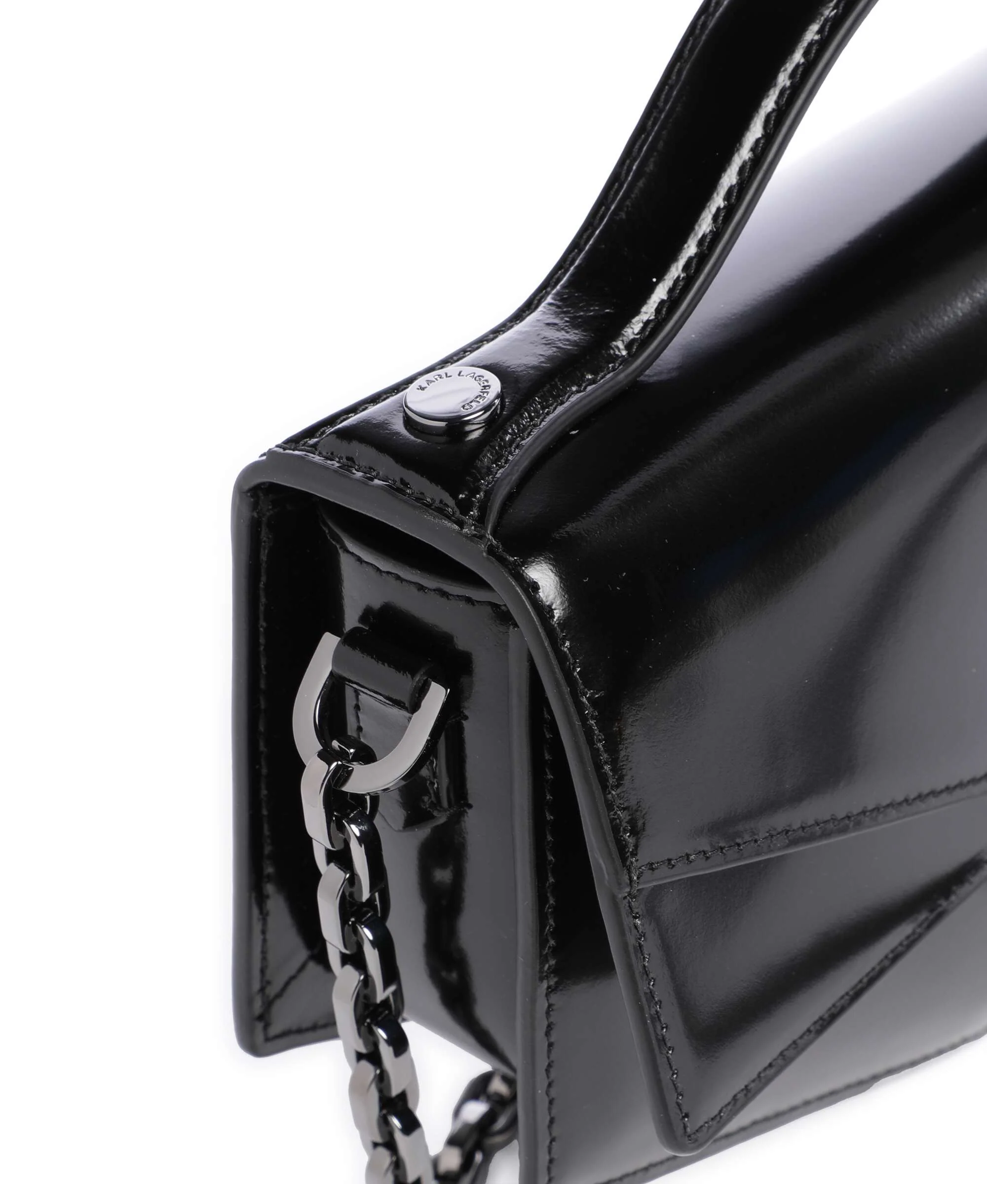 Karl Lagerfeld K/Studio Autograph Small Torba przez ramię black/nickel - Image 4