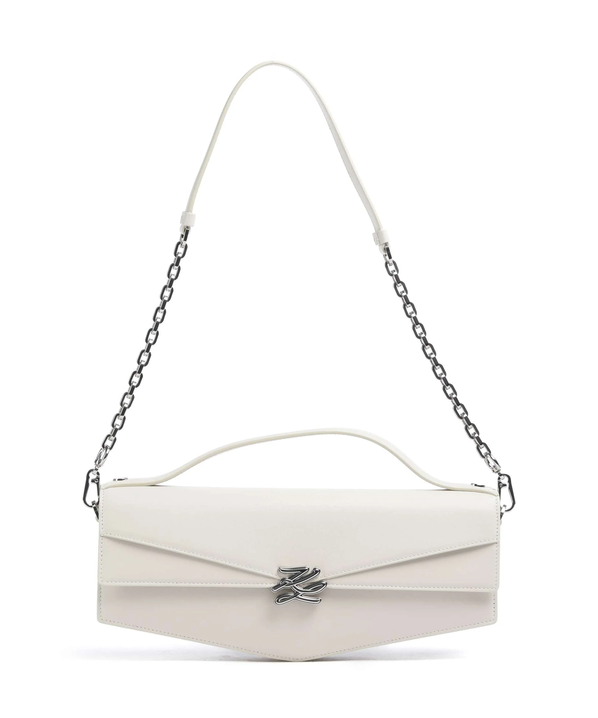 Karl Lagerfeld K/Studio Autograph Torba na ramię off white
