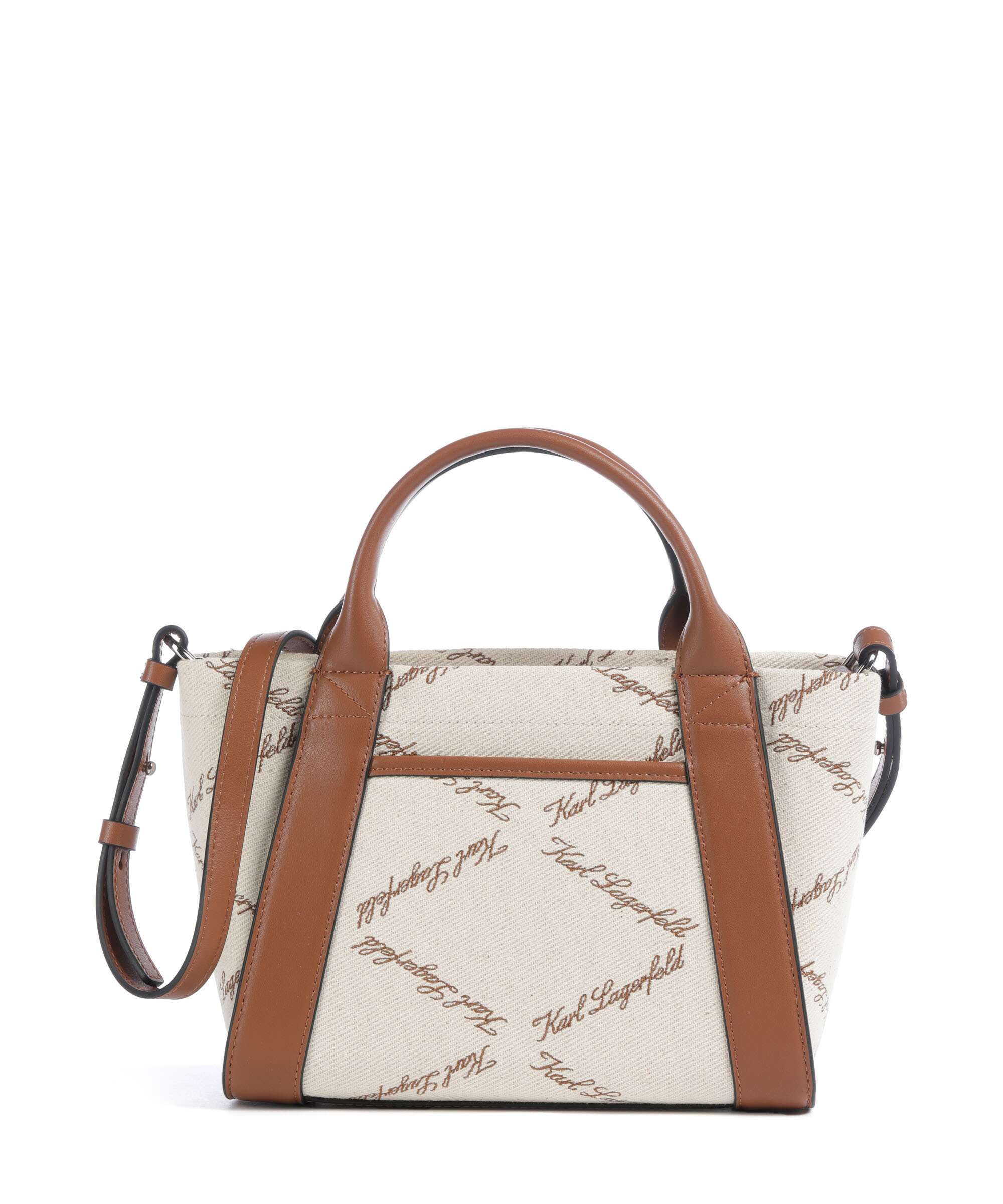 Karl Lagerfeld K/Ville Small Torebka natural canvas/tan