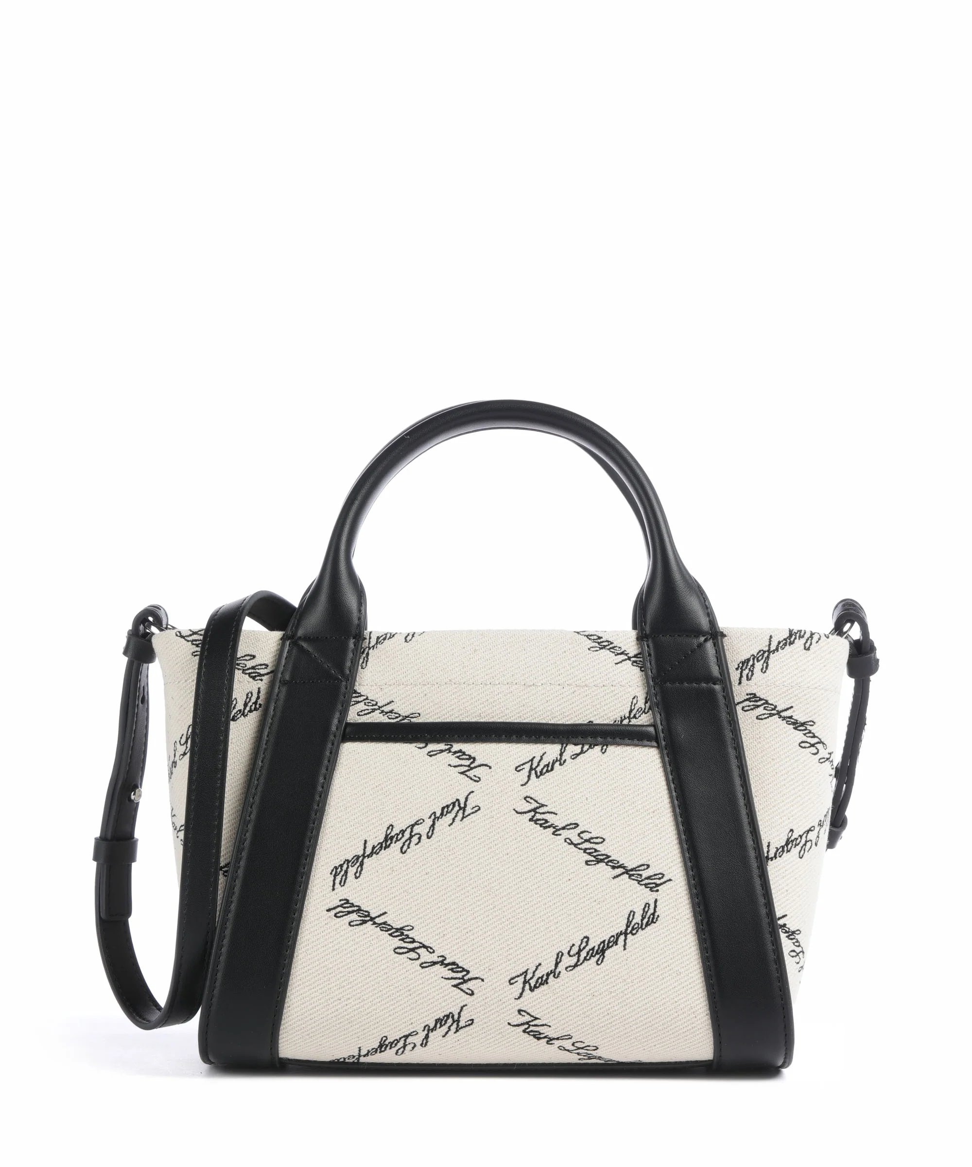 Karl Lagerfeld K/Ville Small Torebka natural canvas/black