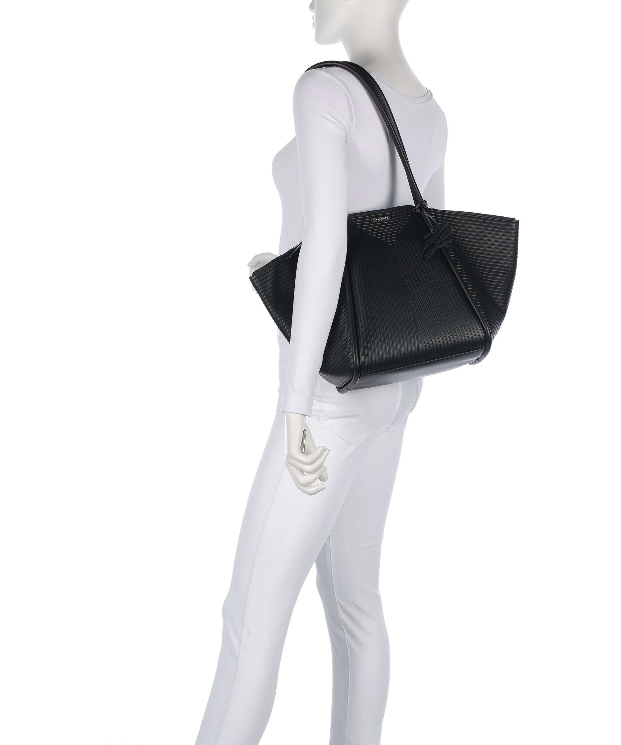 Karl Lagerfeld K/Wellen Medium Torba na zakupy black - Image 3