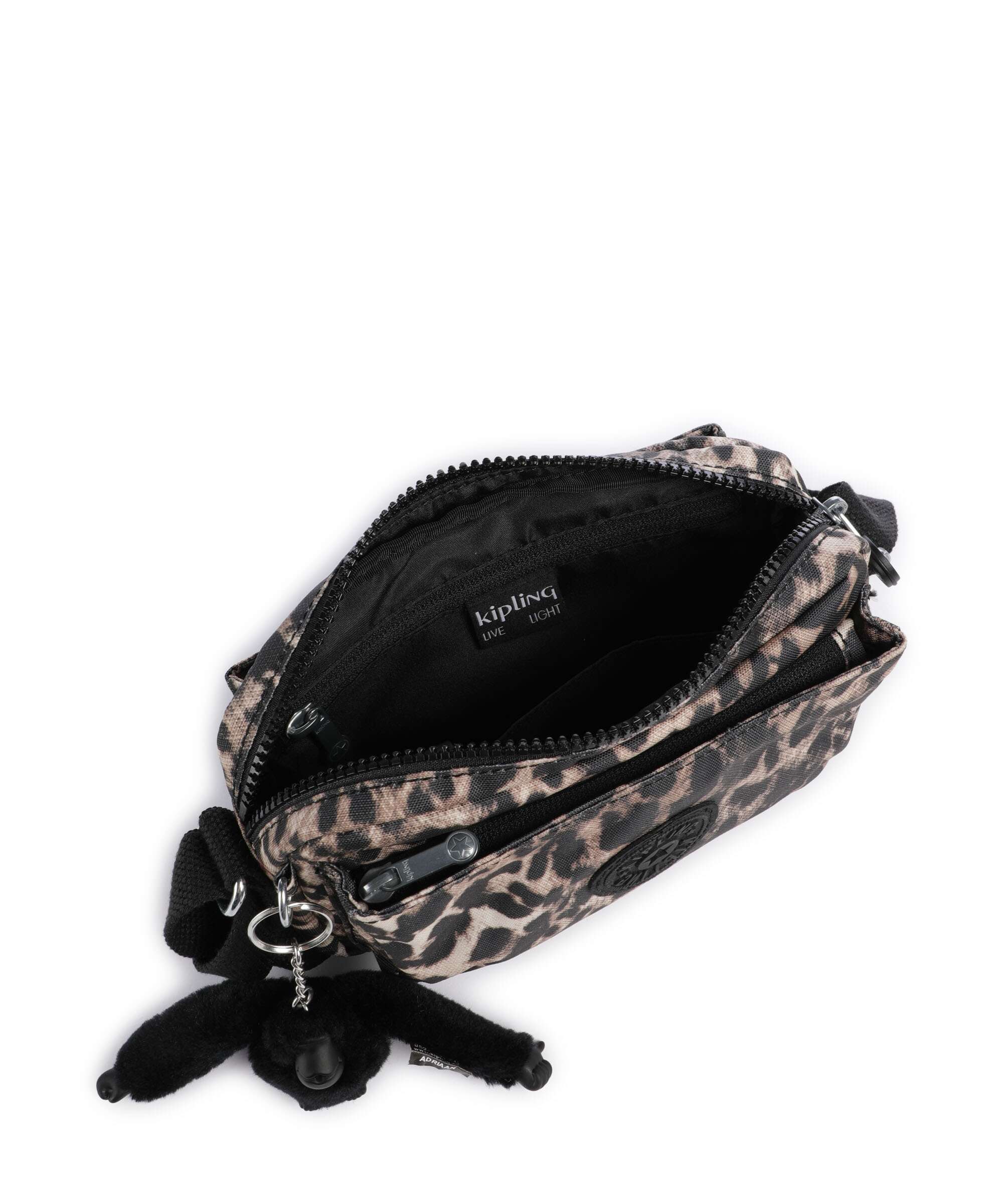 Kipling Basic Abanu Torba przez ramię wild leopard - Image 6