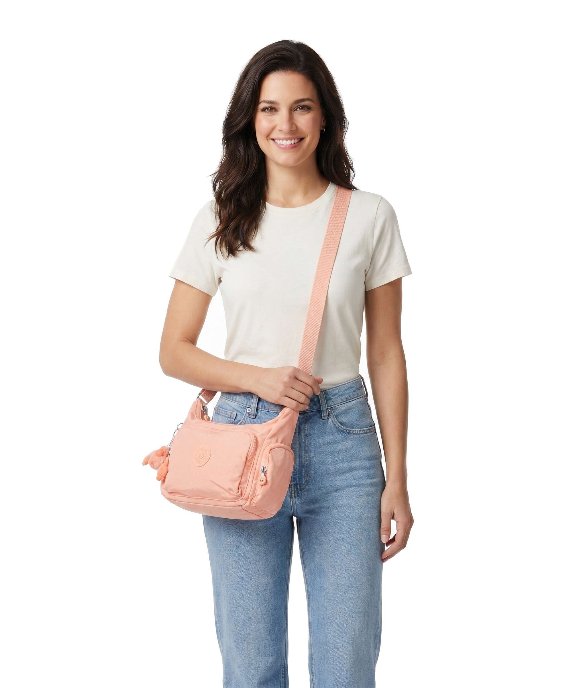 Kipling Basic Gabb S Torba przez ramię pinky orange - Image 3