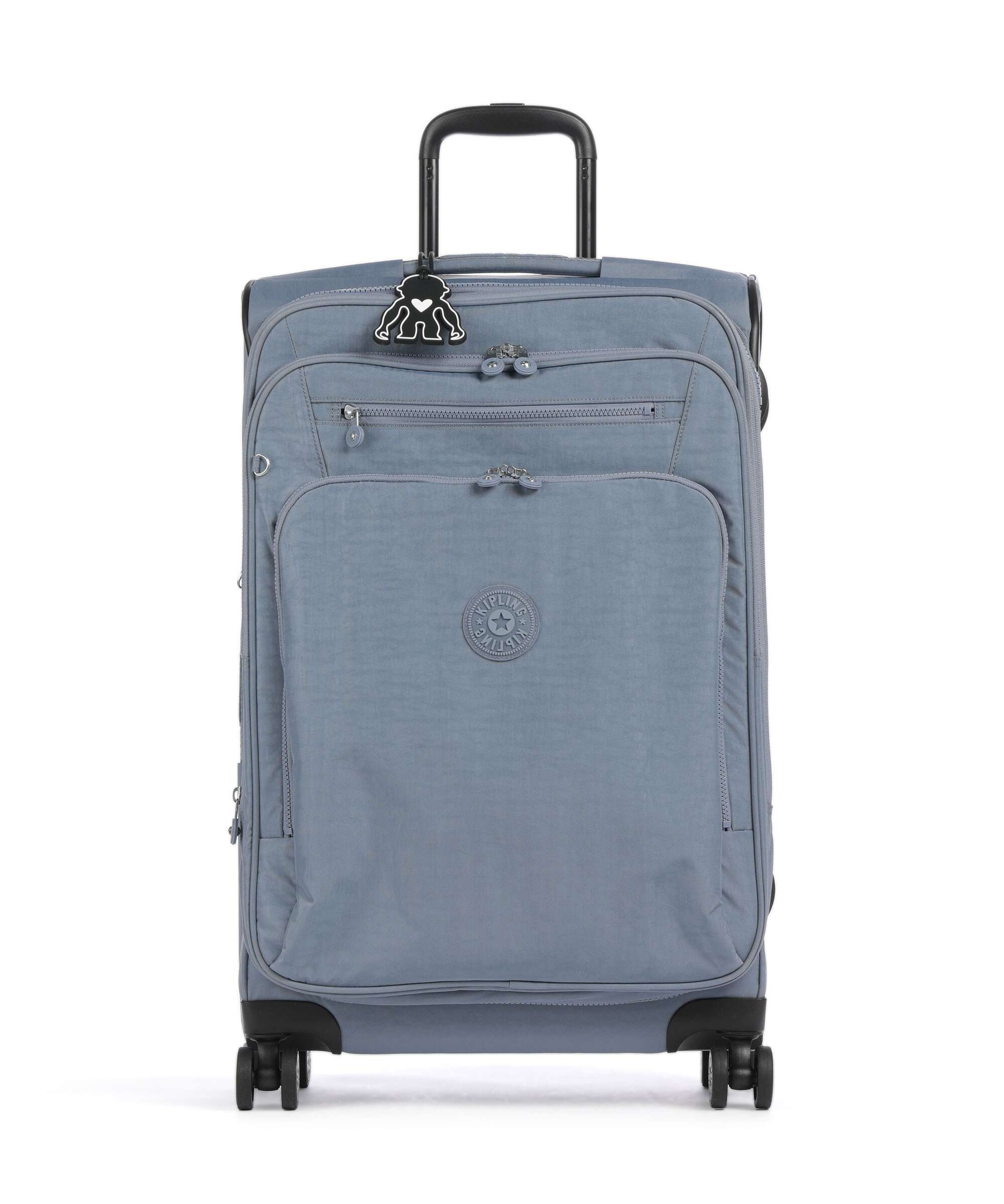 Kipling Basic New Youri M Walizka na 4 kołach blue stone