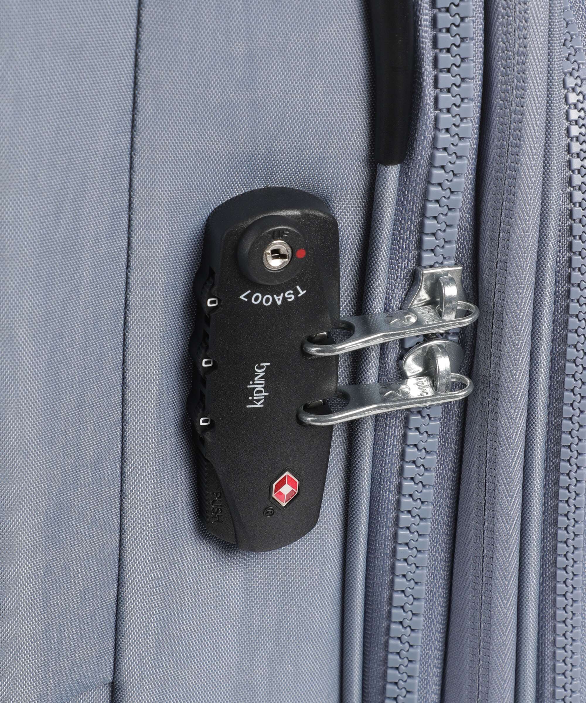 Kipling Basic New Youri M Walizka na 4 kołach blue stone - Image 3