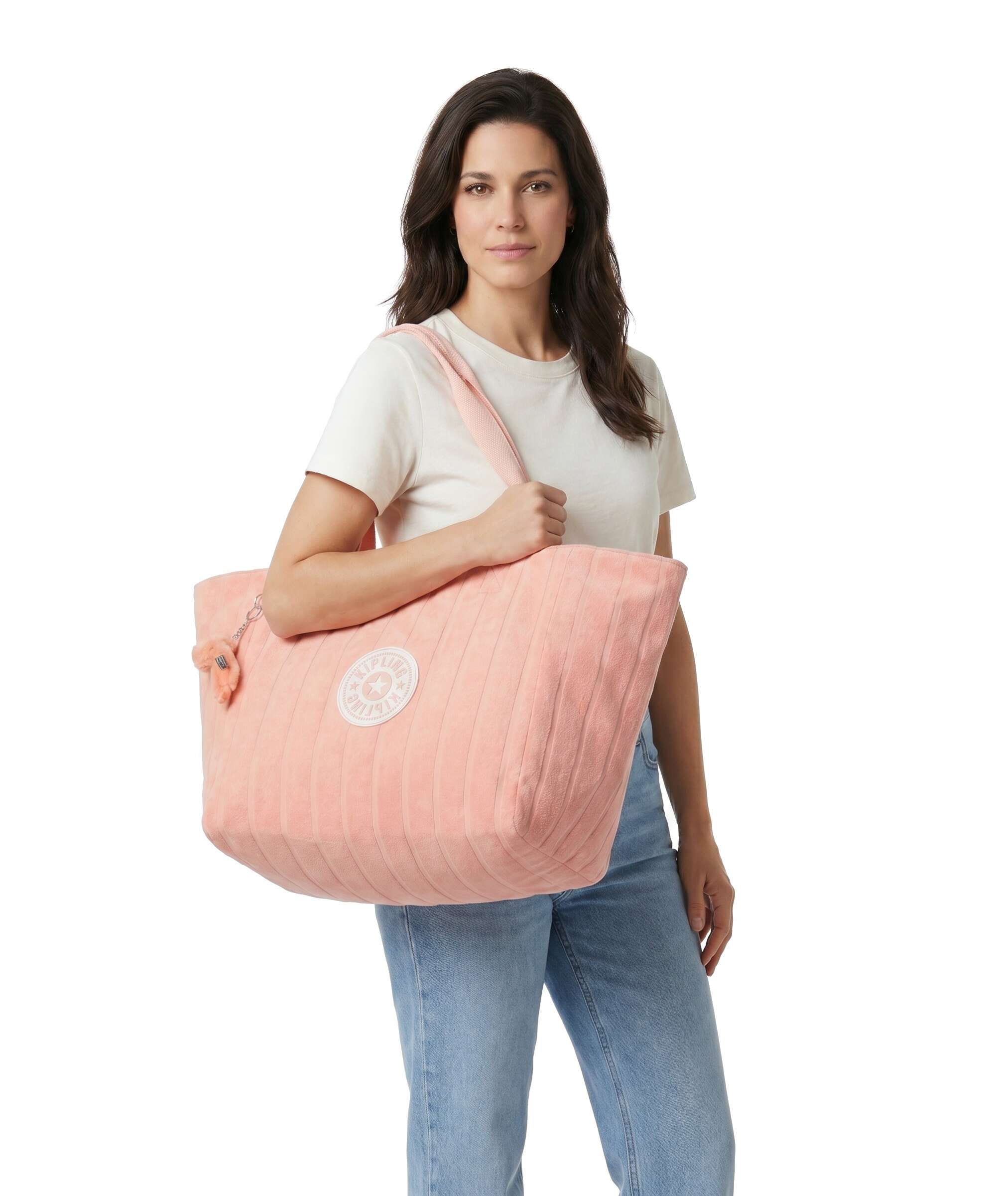 Kipling Beach Naomi Torba na zakupy orangy towel - Image 3