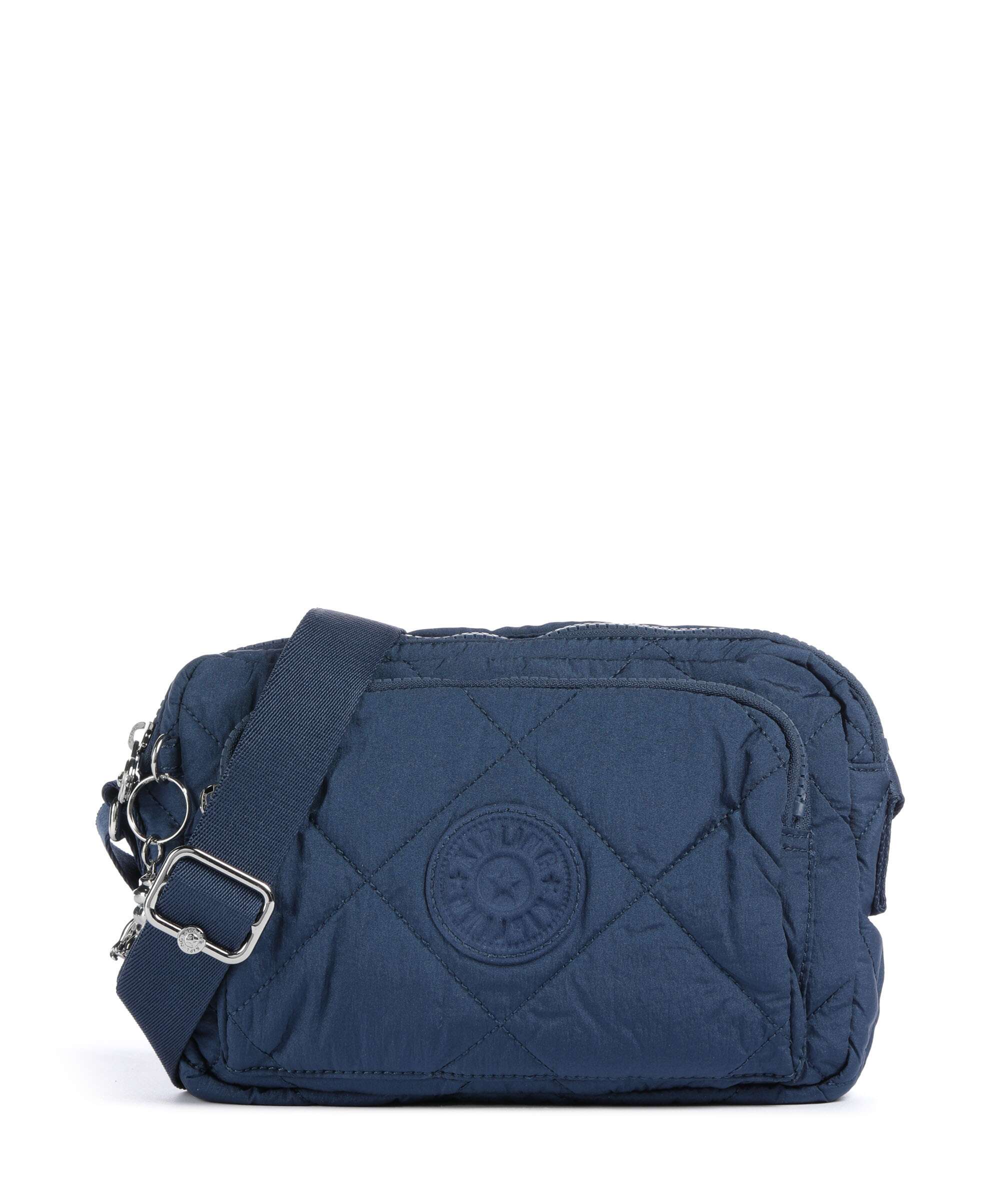 Kipling Crinkled Quilt Abanu M Zip Torba przez ramię airy blue