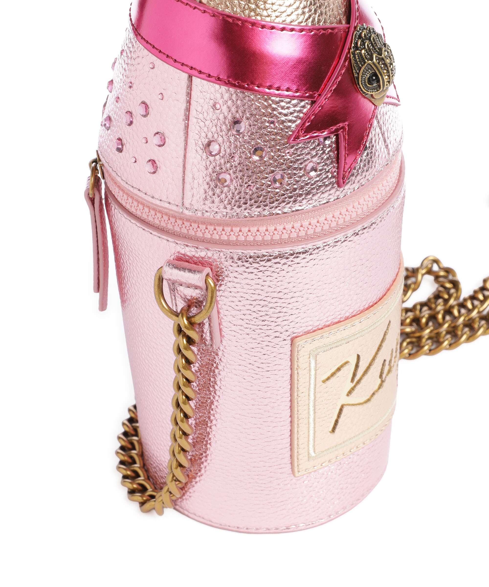 Kurt Geiger Champagne Bottle Torba przez ramię pink - Image 5
