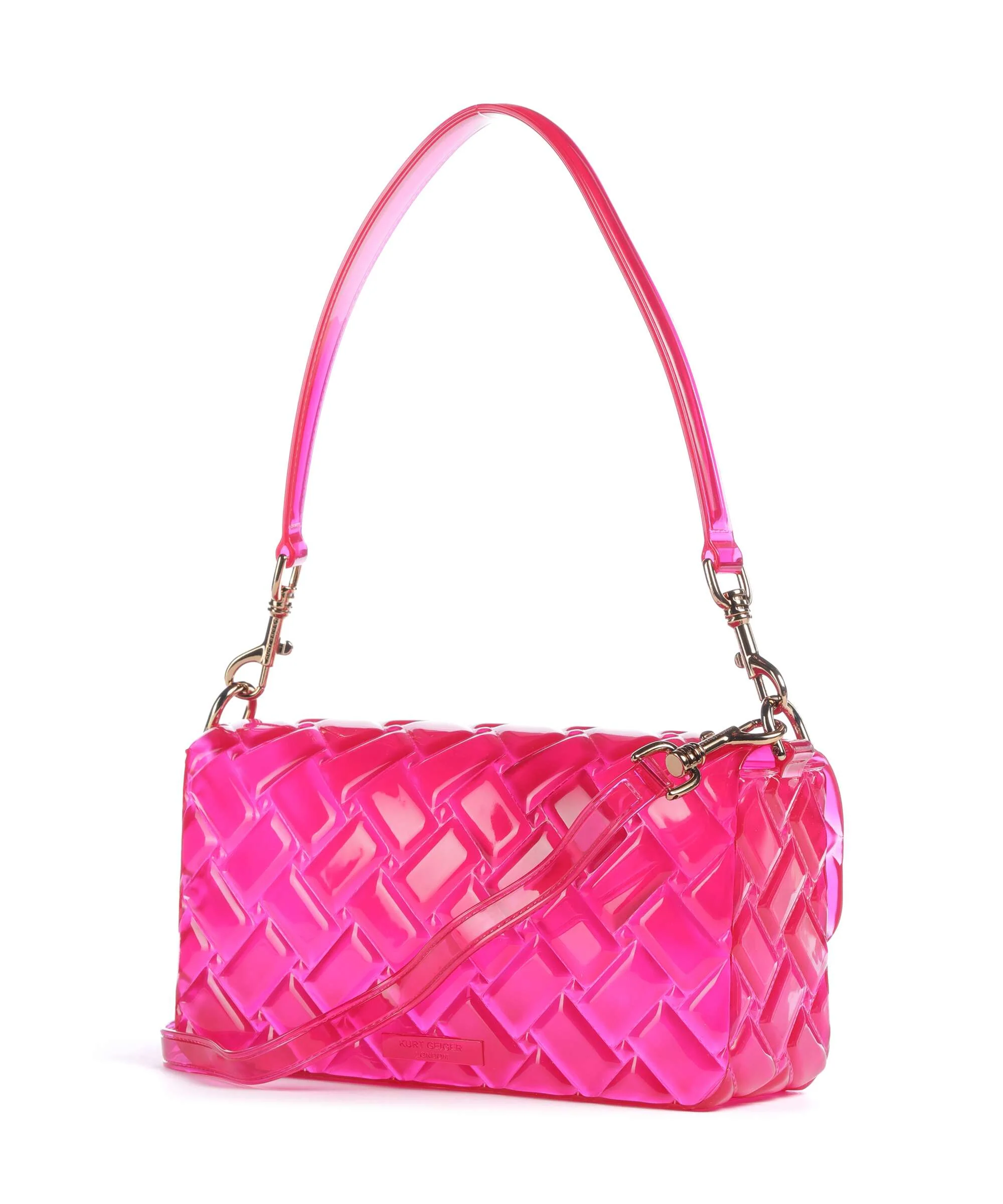 Kurt Geiger Jelly Kensington Torba na ramię fuchsia - Image 3