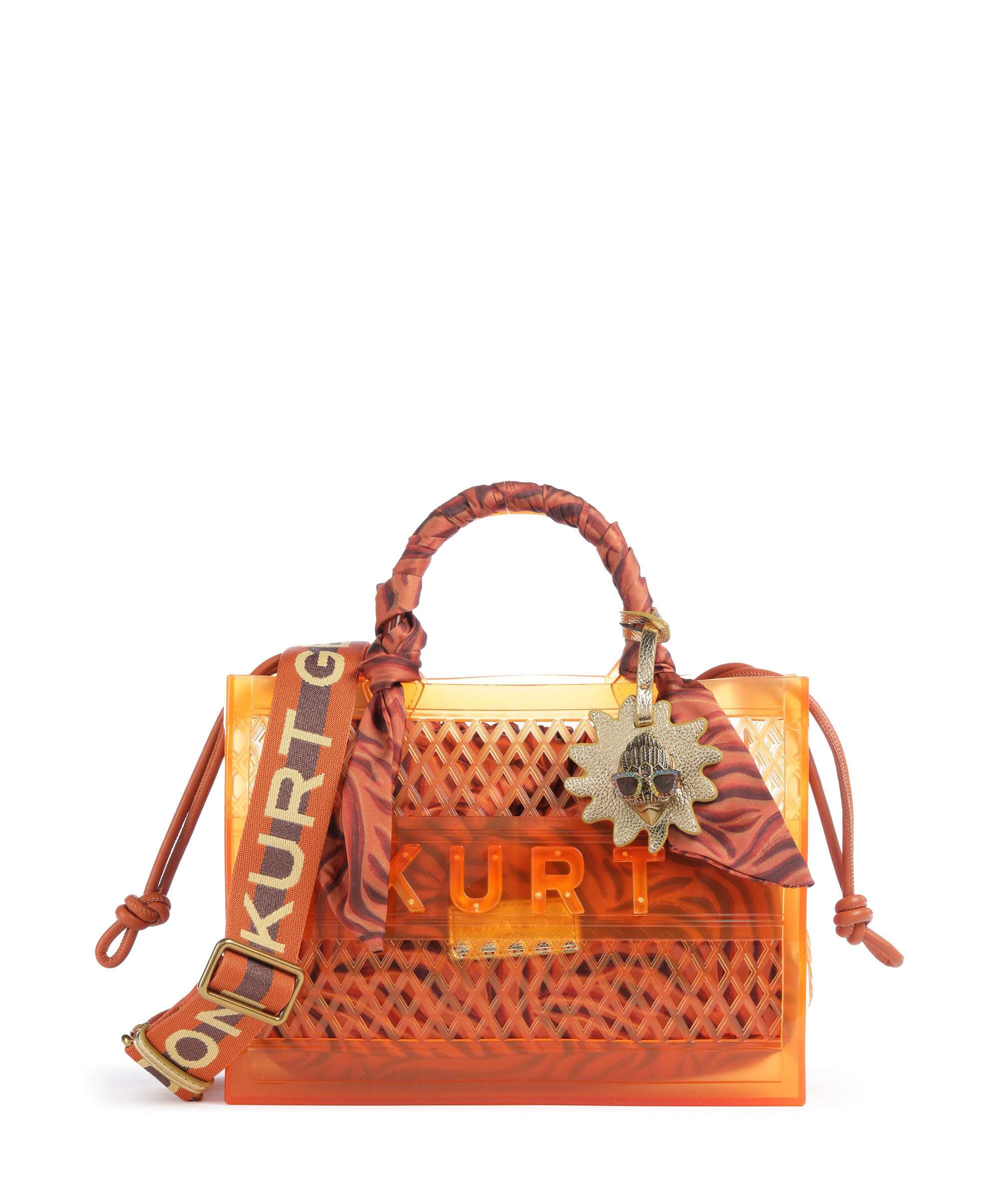 Kurt Geiger Jelly Small Torebka tan combination