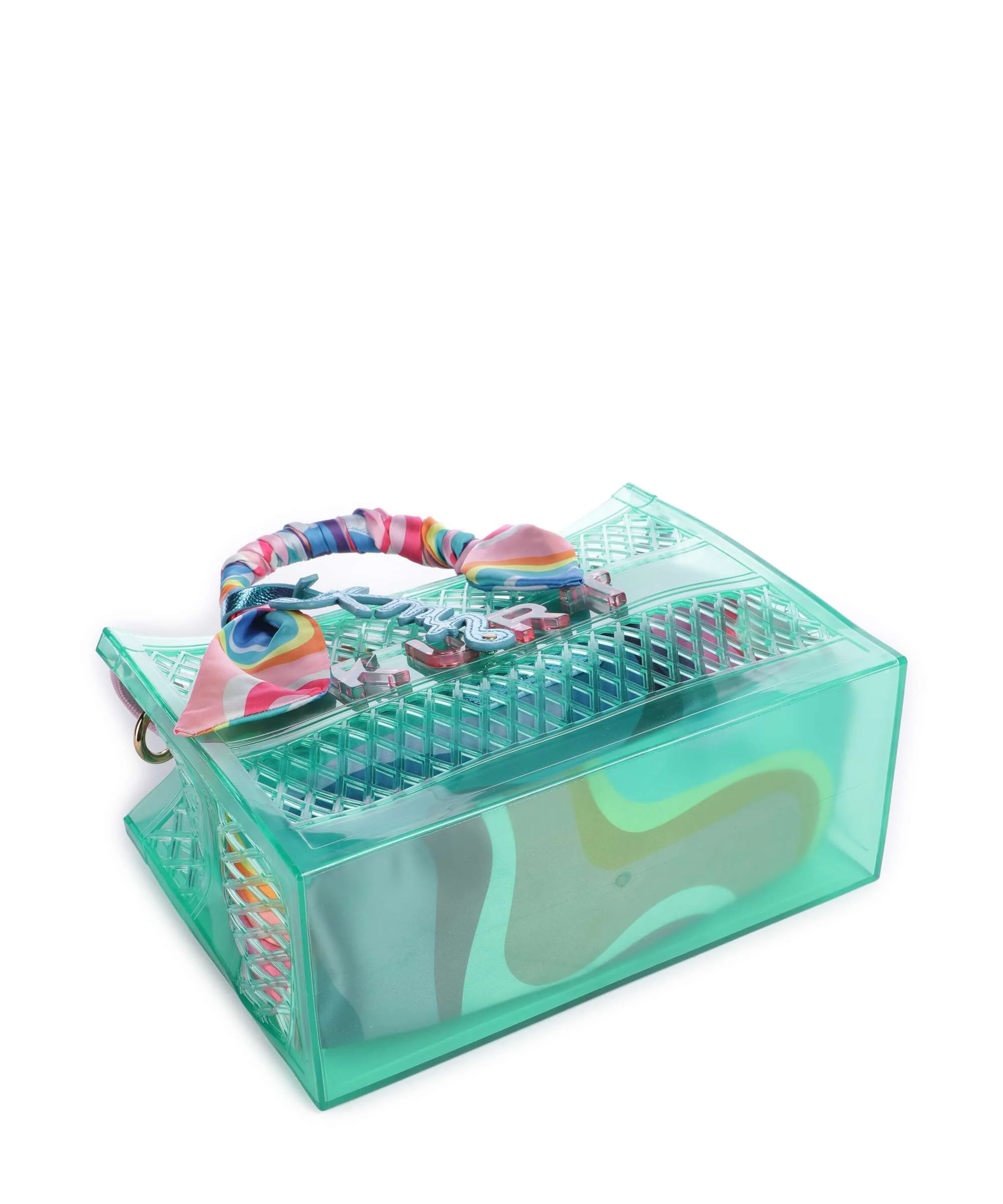 Kurt Geiger Jelly Small Torebka pale green - Image 5