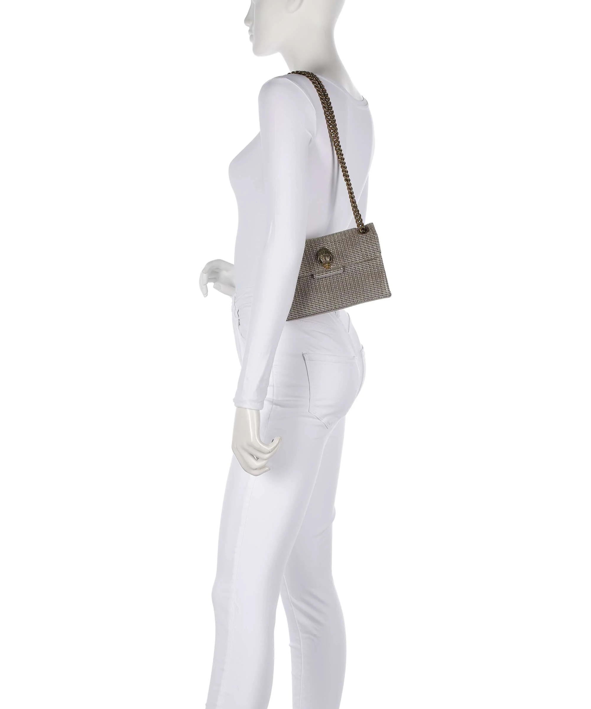 Kurt Geiger Kensington Mini Torba na ramię beige - Image 3