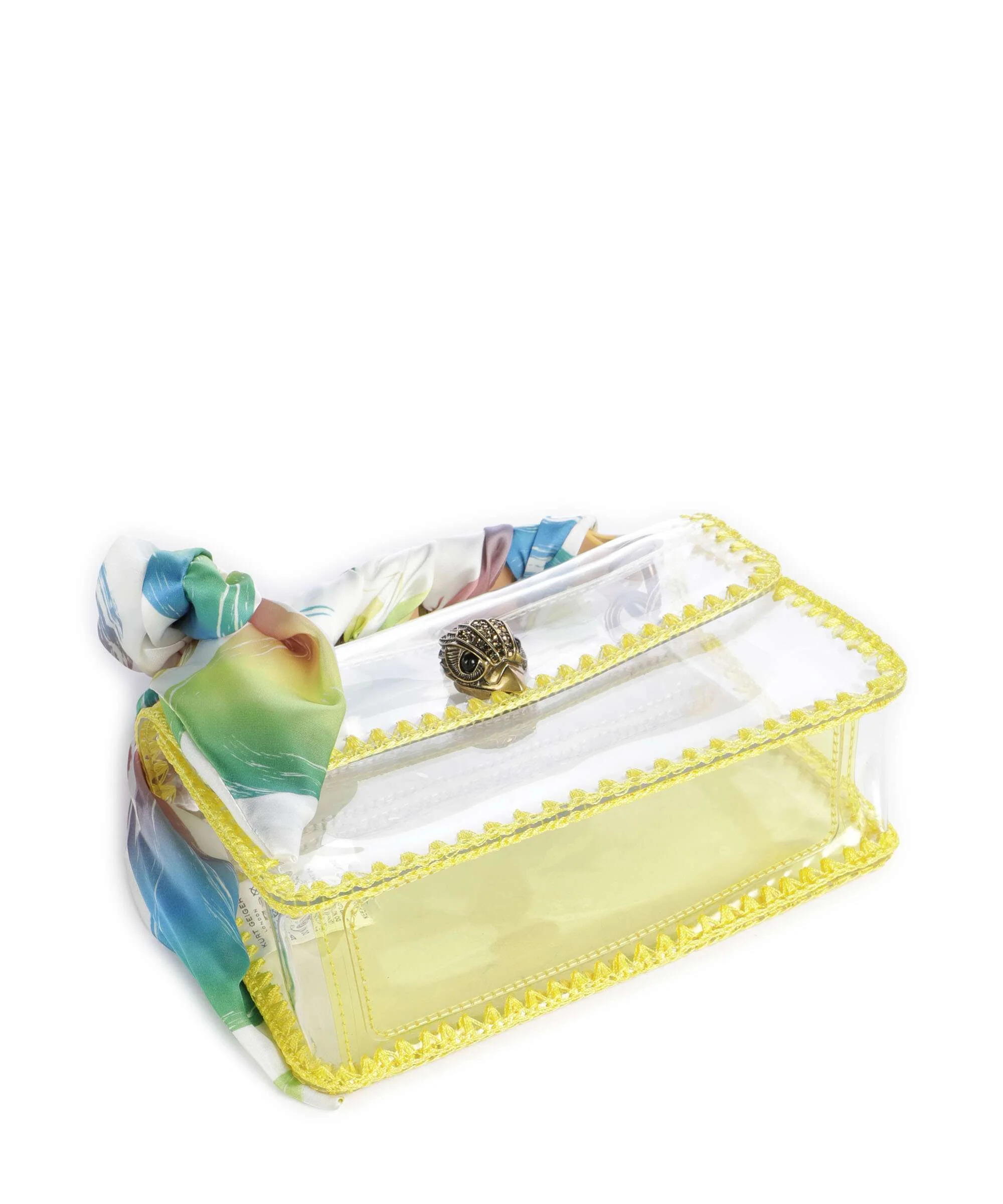Kurt Geiger Kensington Vinyl Mini Torba przez ramię yellow - Image 5