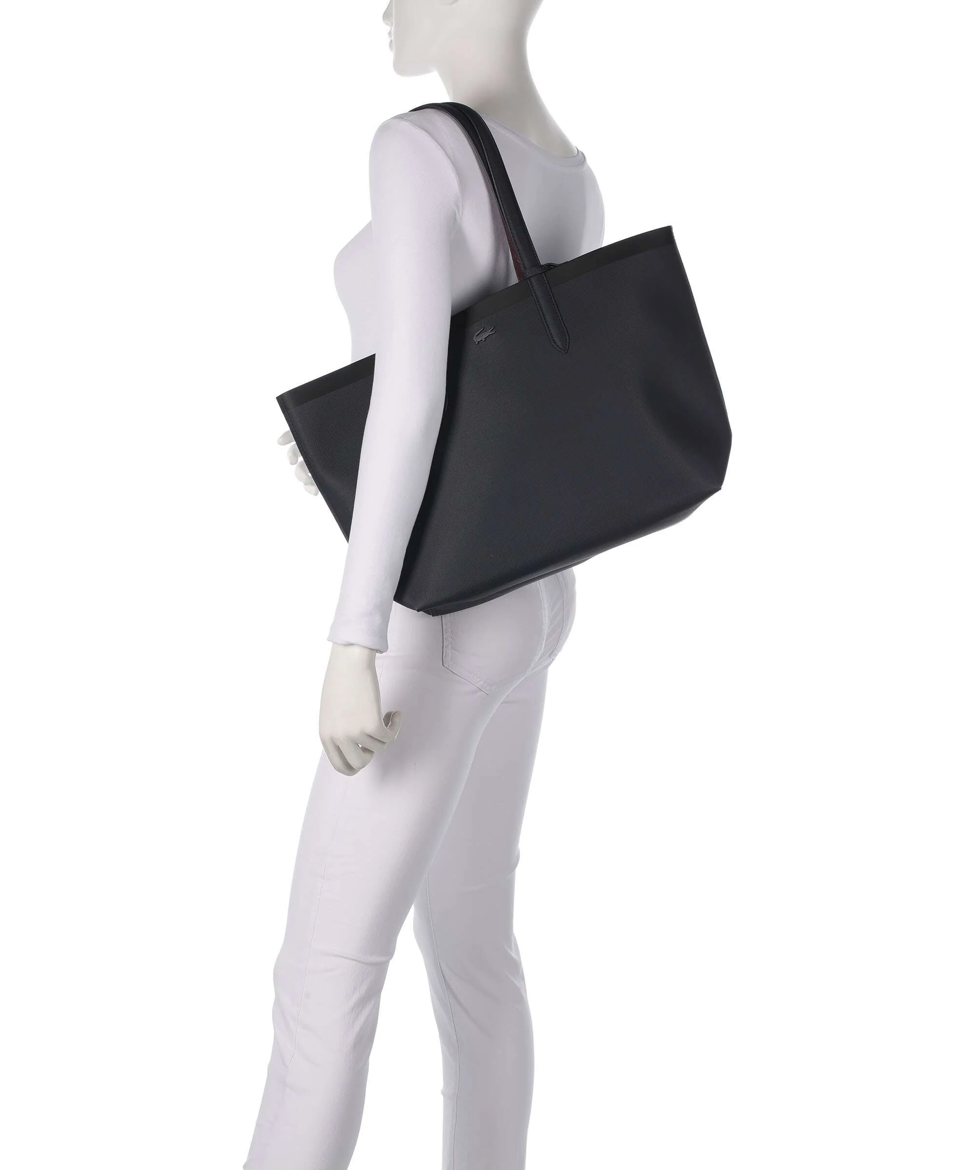 Lacoste Anna Torba na zakupy abimes croc emboss - Image 3