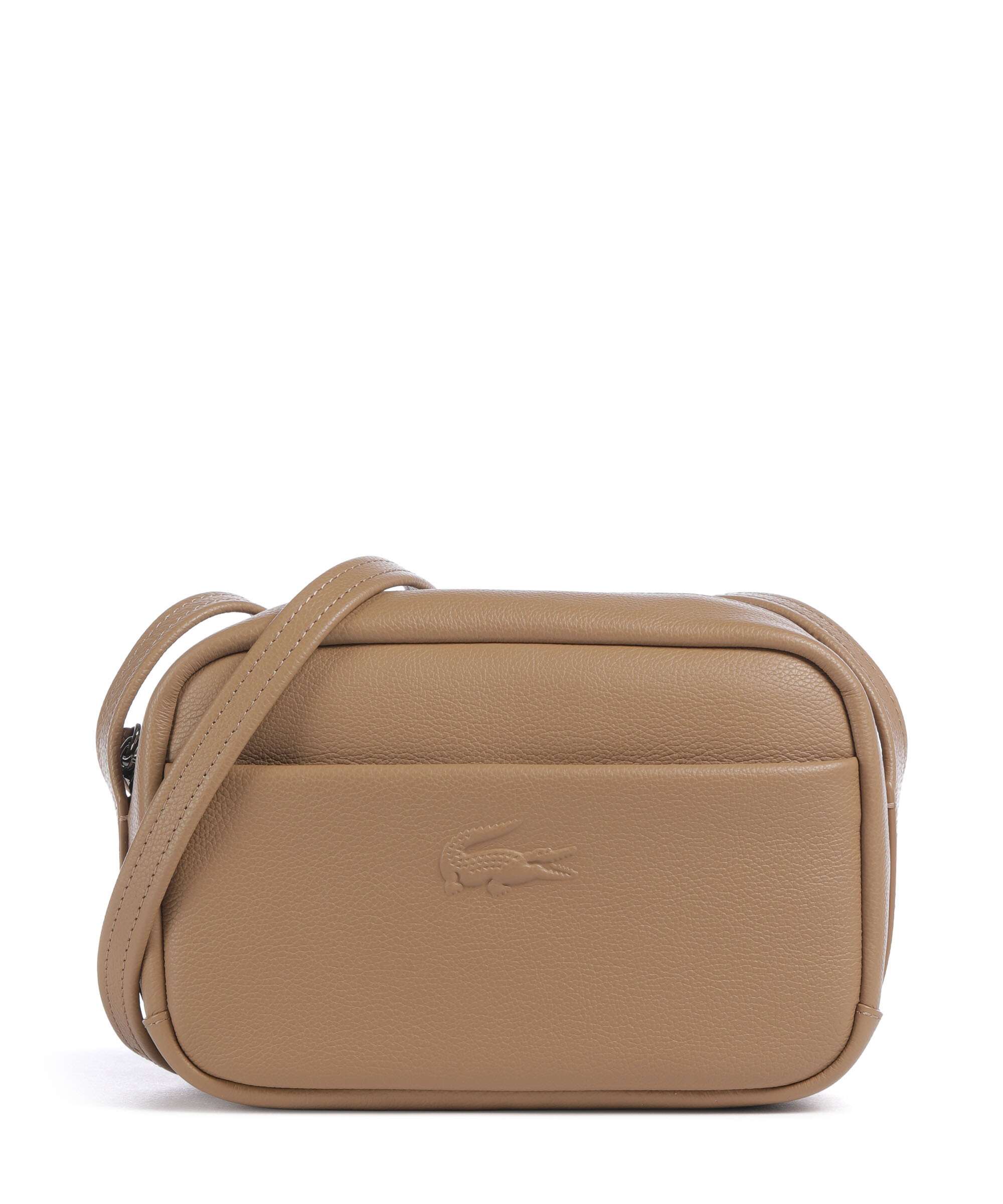 Lacoste City Court Torba przez ramię warm beige