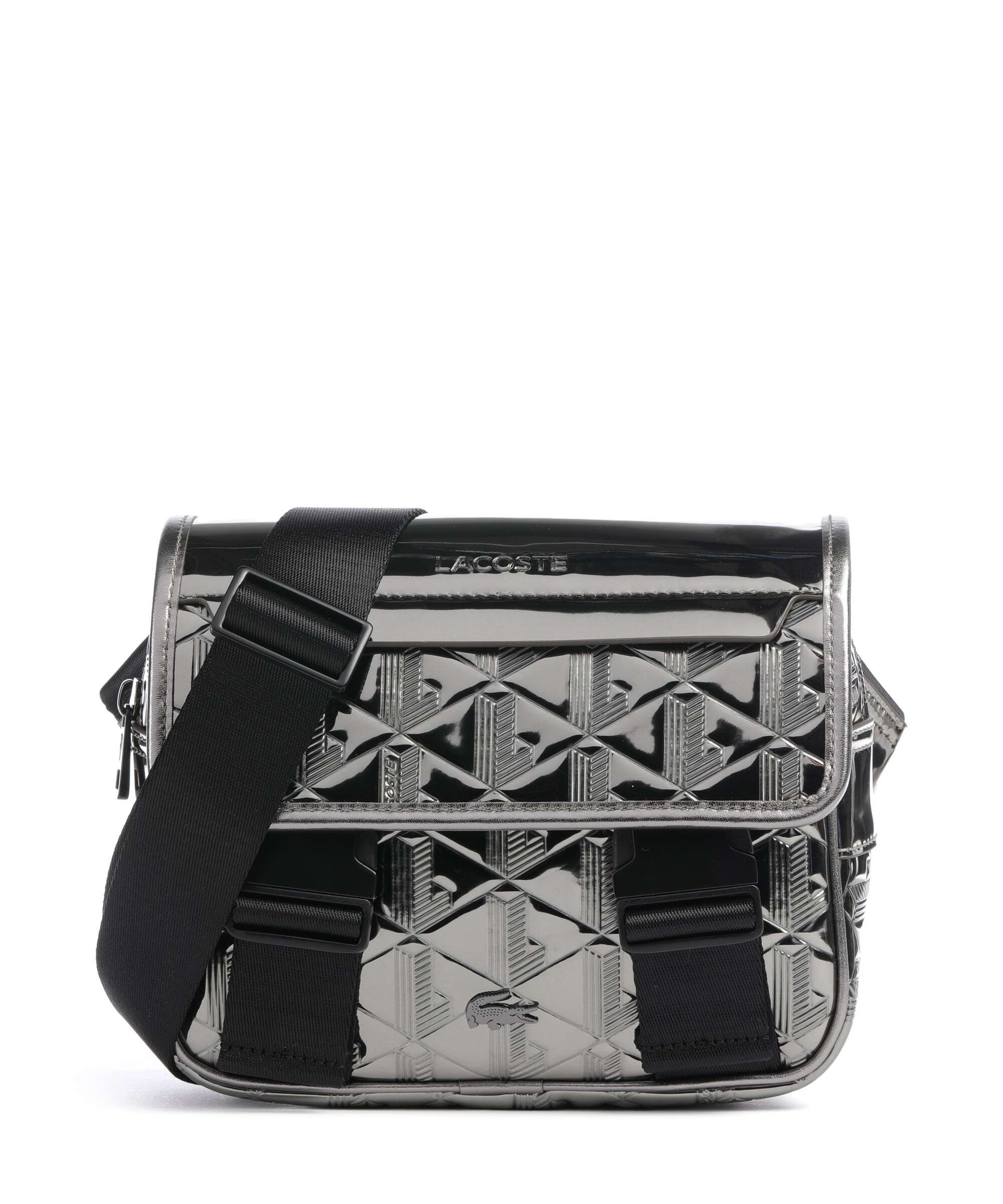 Lacoste Holiday Torba przez ramię silver/black