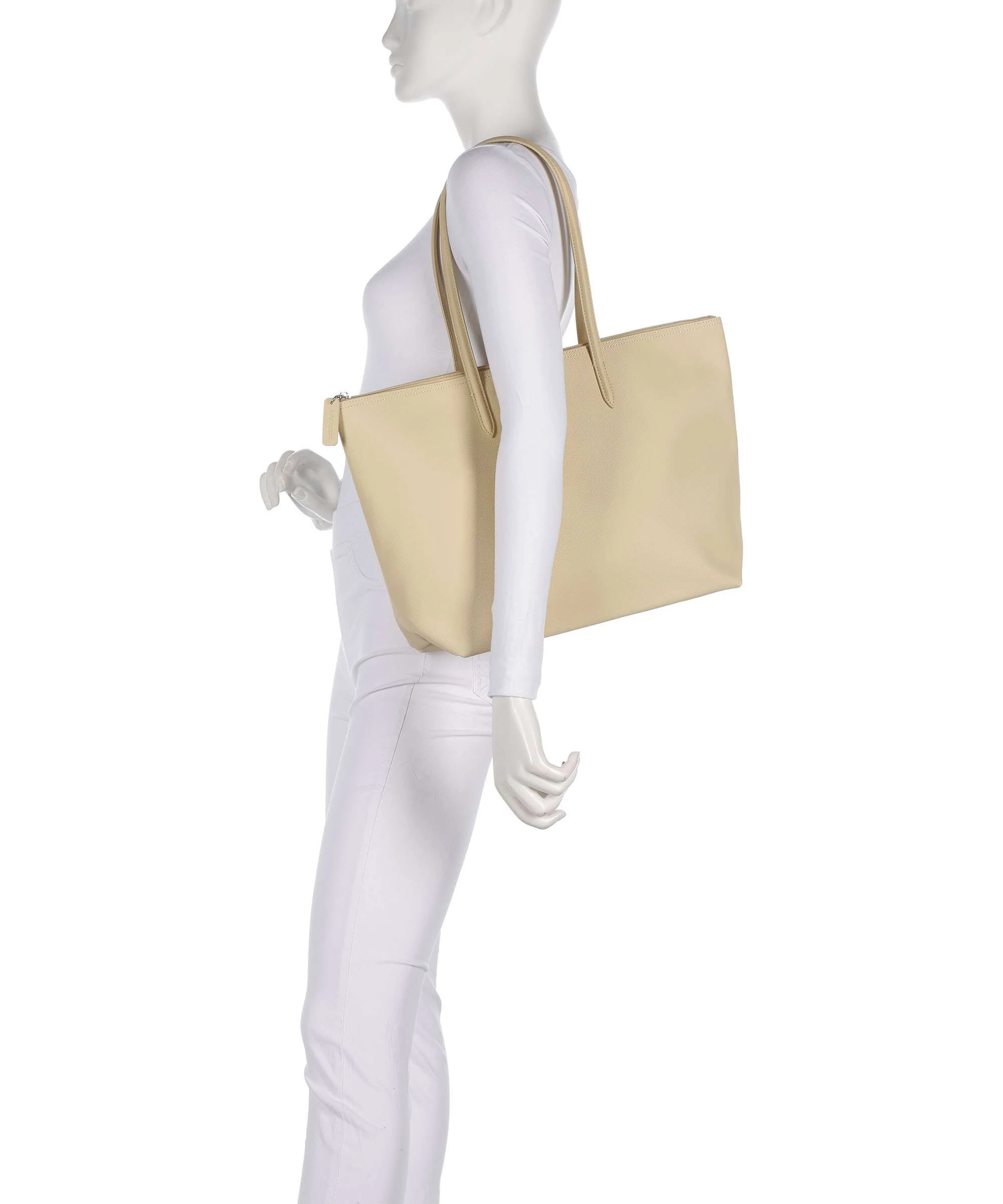Lacoste L.12.12 Concept Torba na zakupy millet - Image 3
