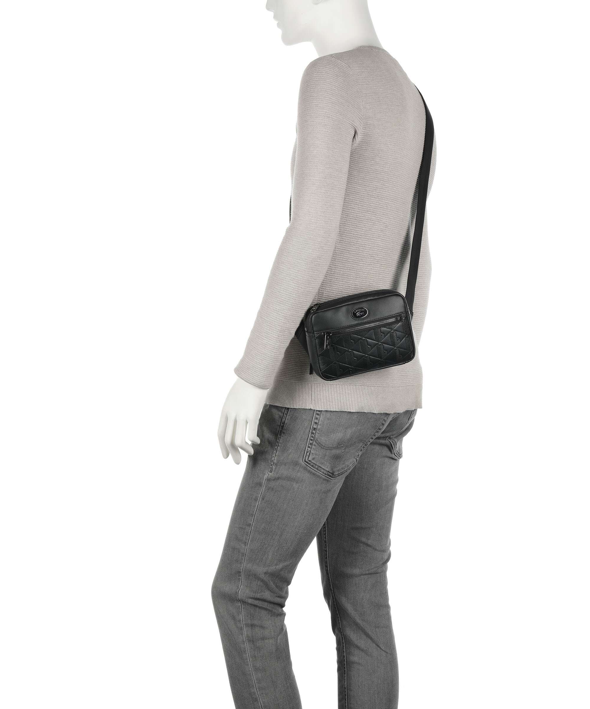 Lacoste Nomogramme Torba przez ramię noir - Image 3