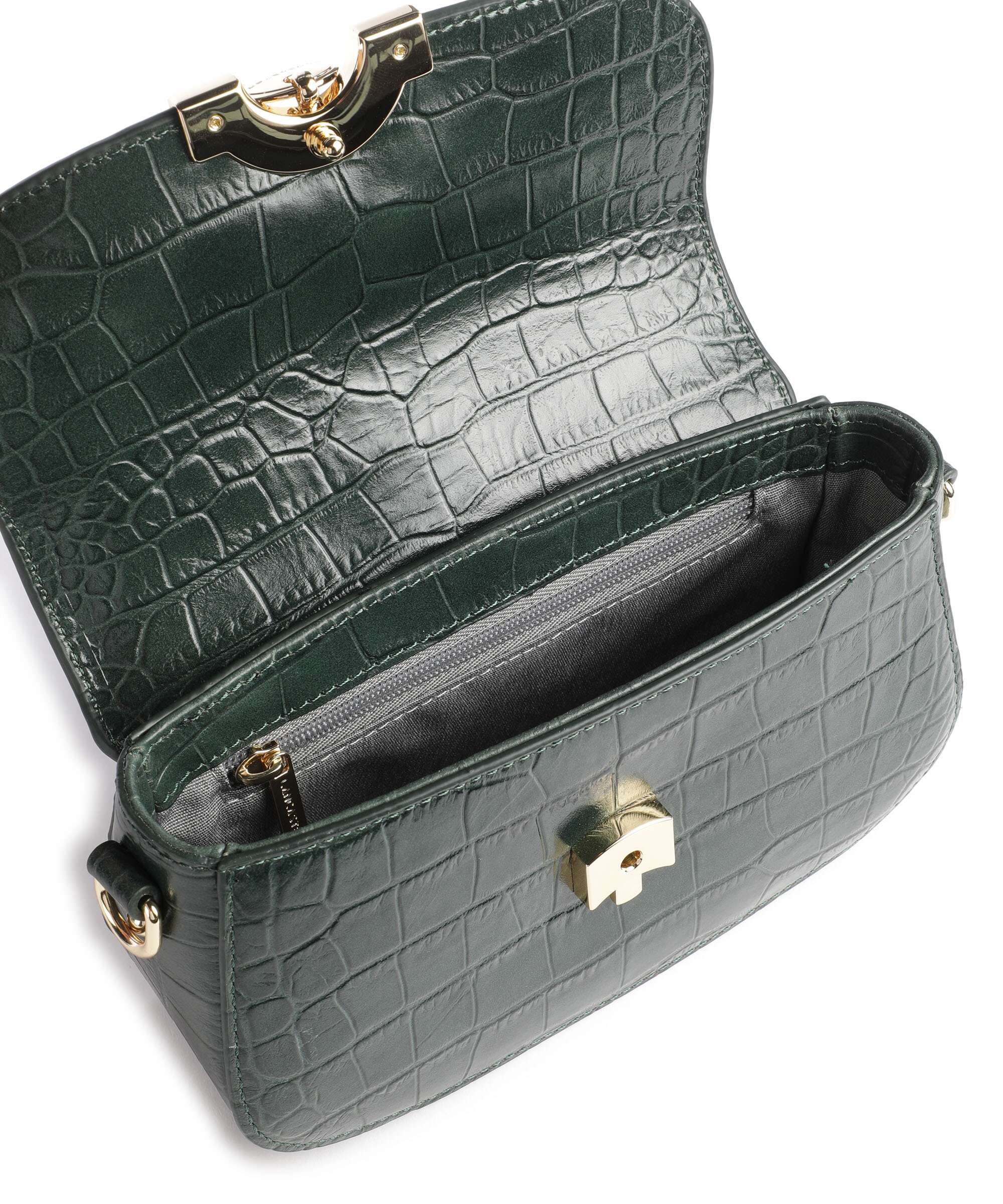 Lancaster Exotic CN Croco Torba przez ramię vertforêt - Image 6
