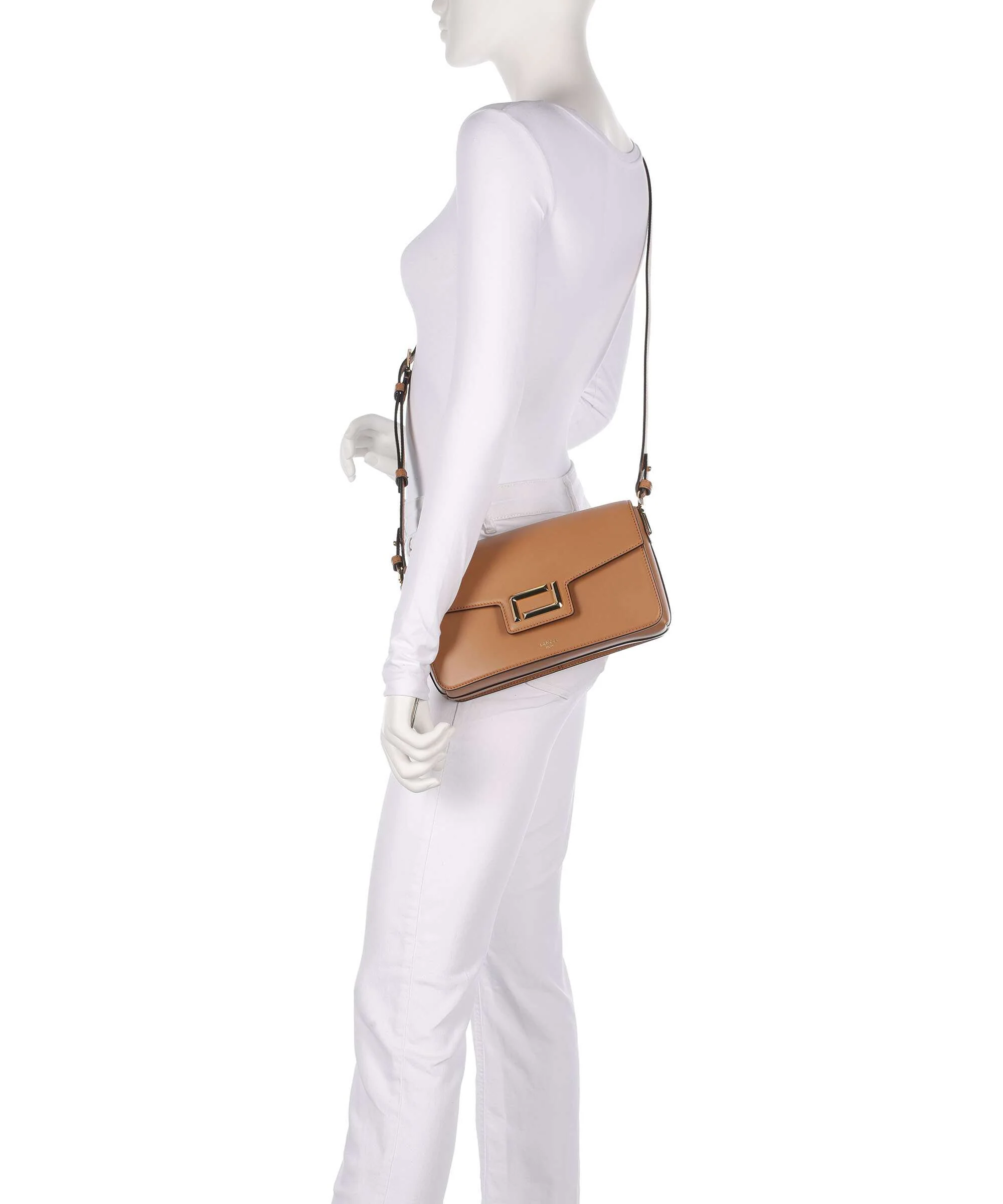 Lancel Angèle M Torba na ramię camel - Image 4