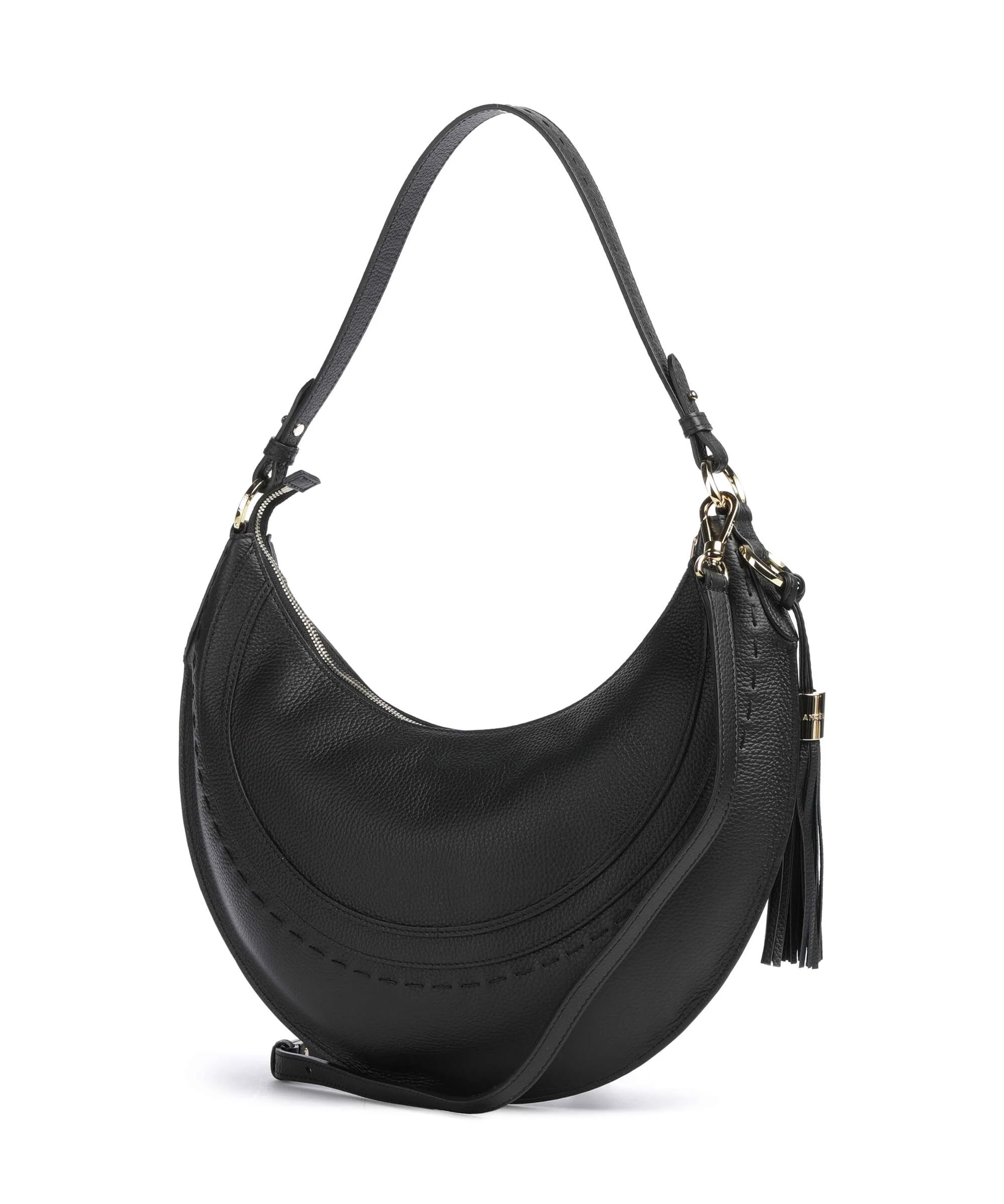 Lancel Hobohème M Torebka worek black - Image 2
