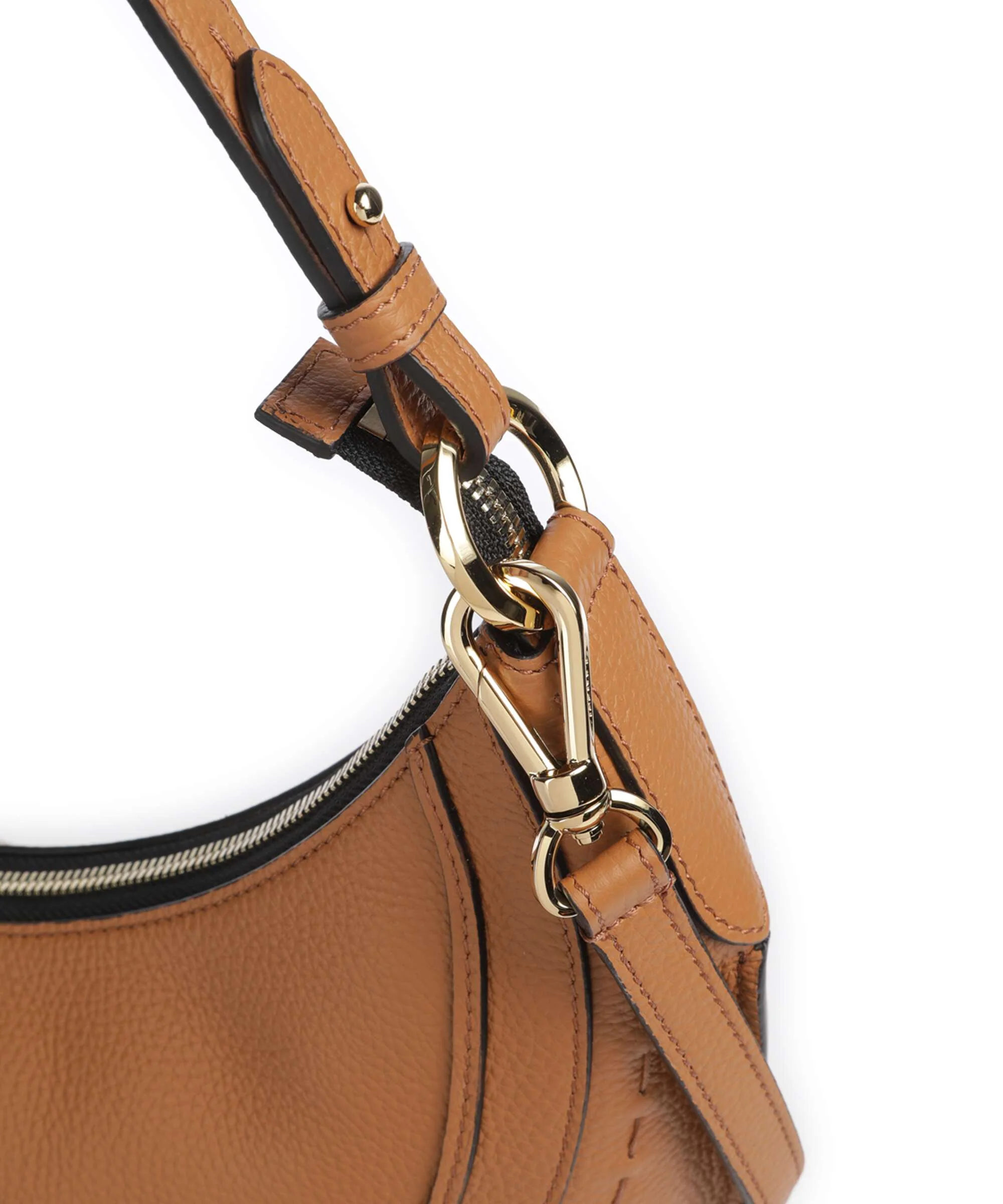 Lancel Hobohème M Torebka worek camel - Image 4