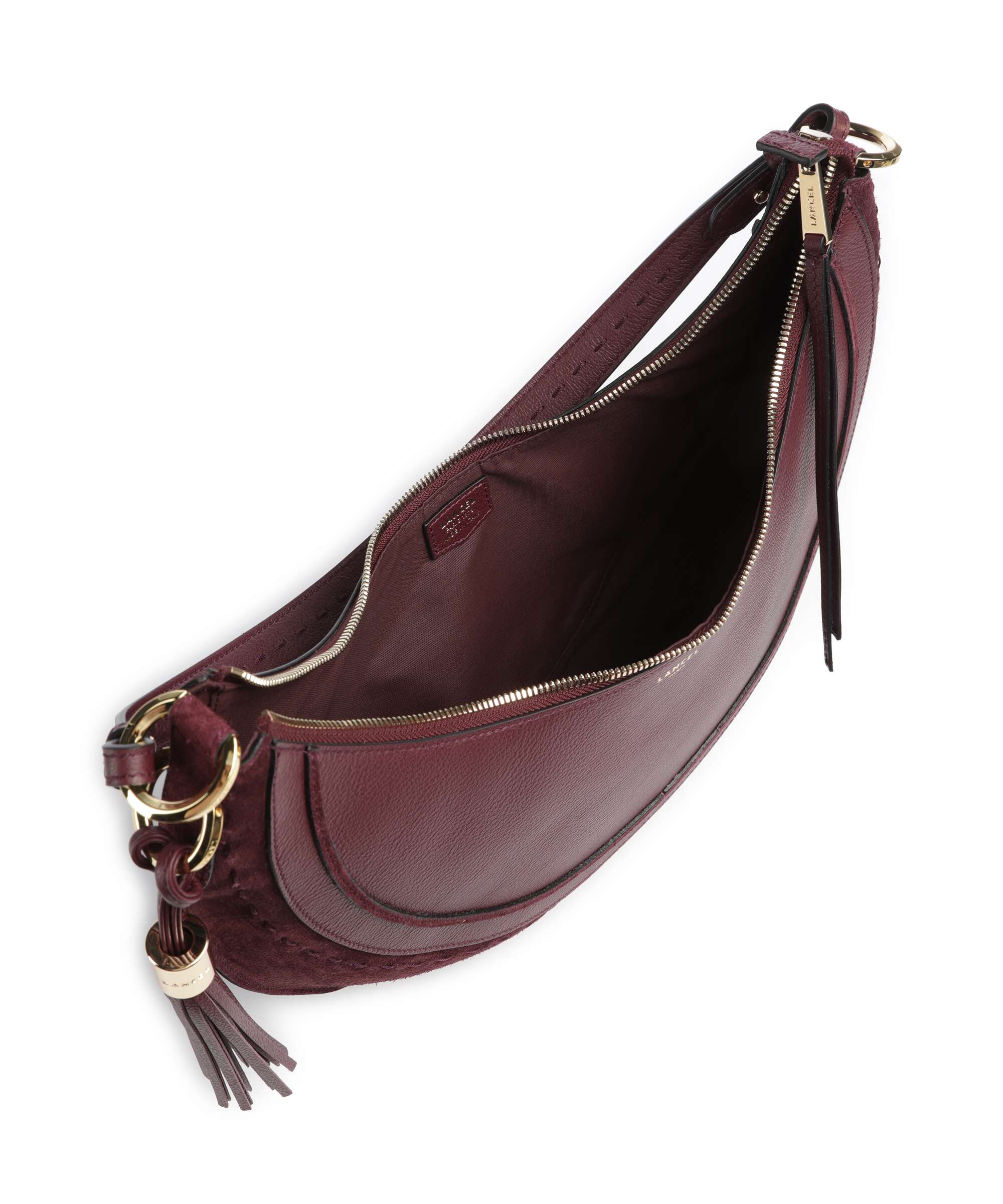Lancel Hobohème M Torebka worek cassis - Image 6