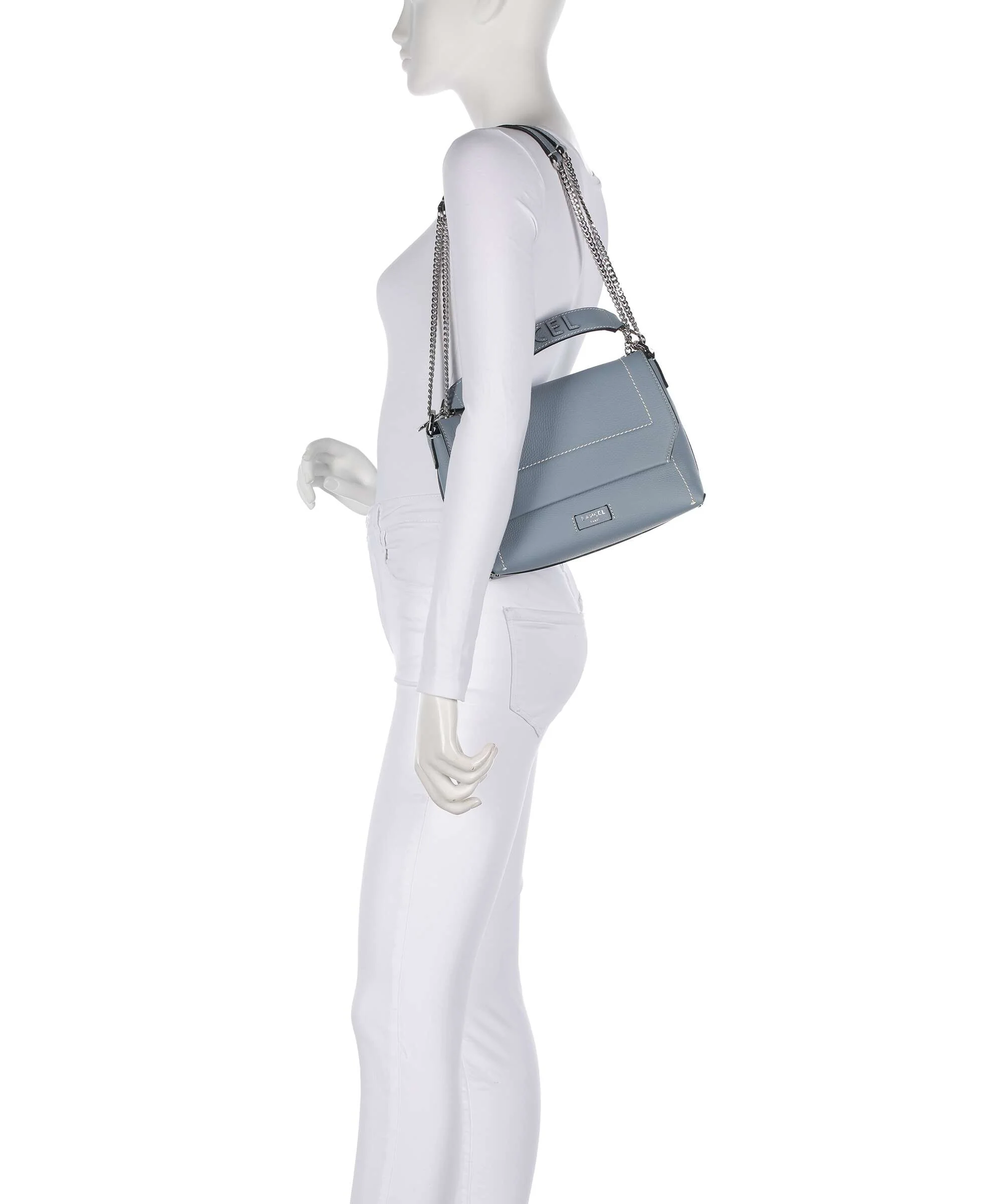 Lancel Ninon M Torba na ramię blue foam - Image 3