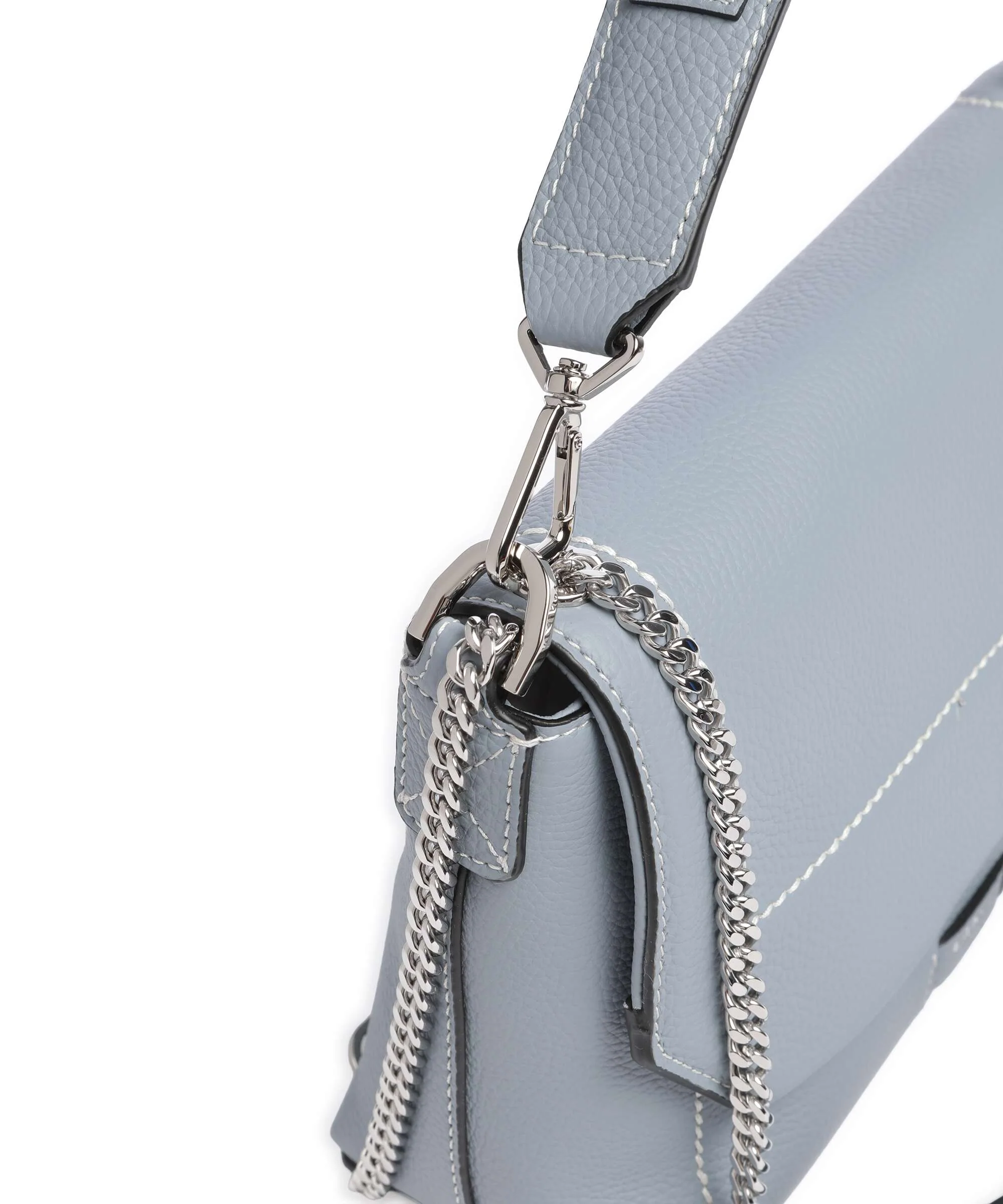 Lancel Ninon M Torba na ramię blue foam - Image 5