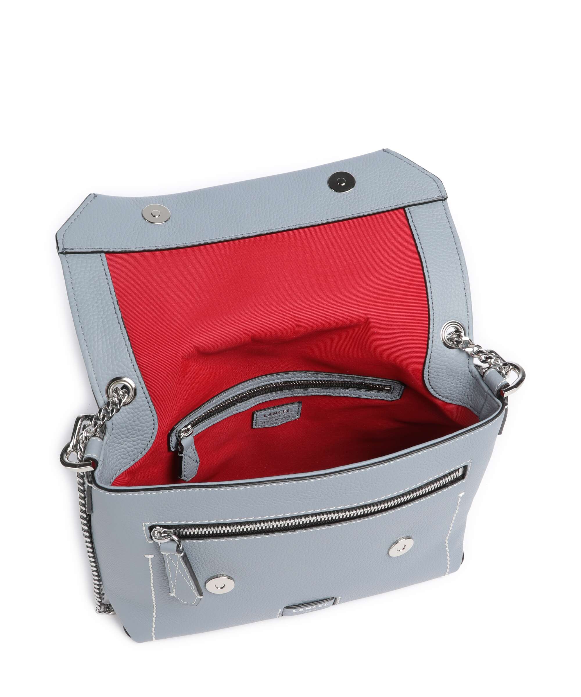 Lancel Ninon M Torba na ramię blue foam - Image 7