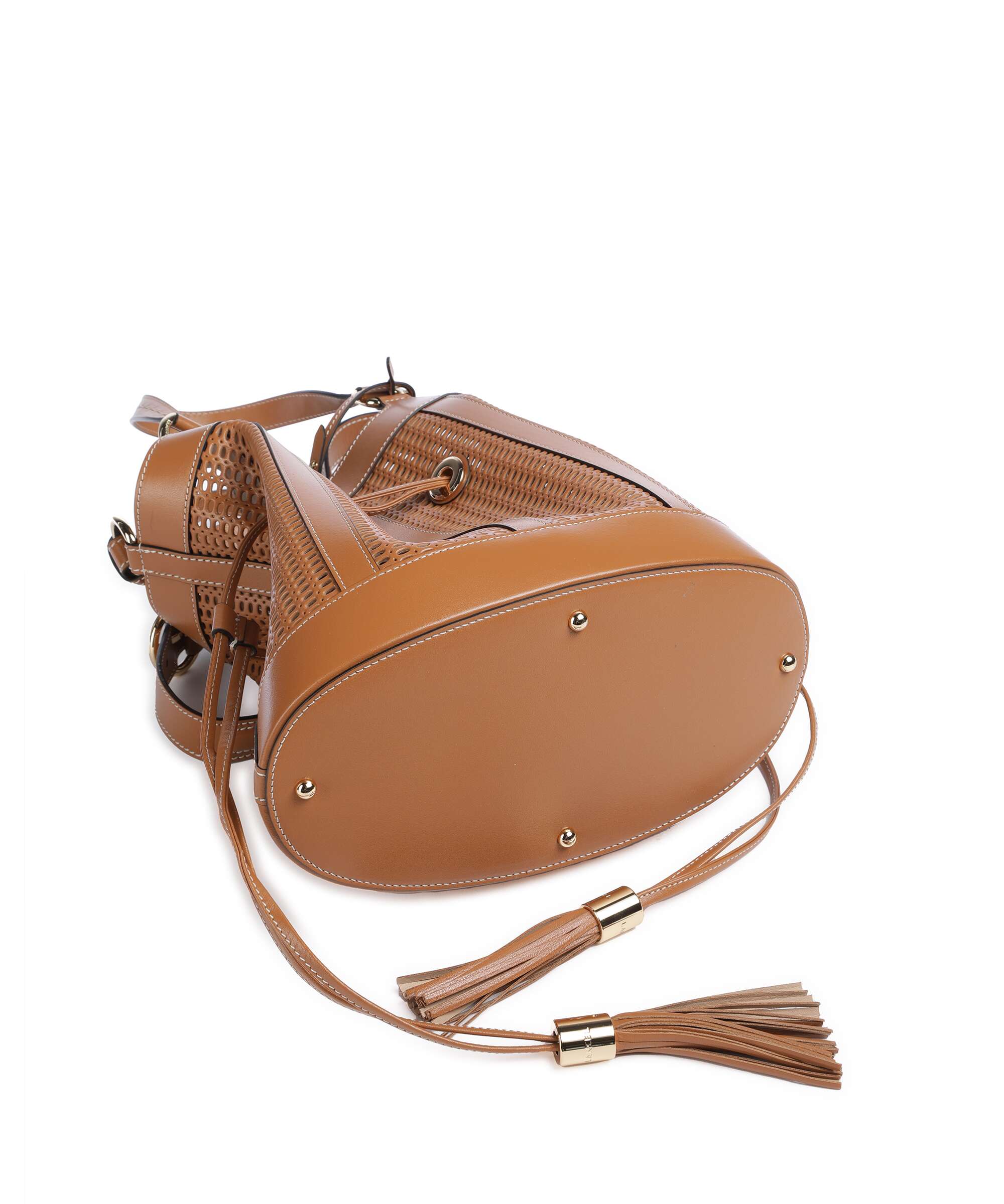 Lancel Premier Flirt M Torebka worek camel - Image 5