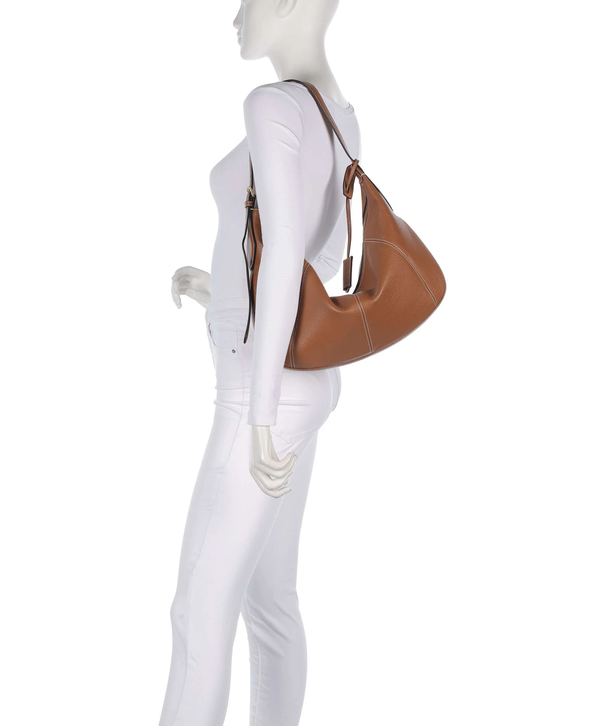 Lancel Victoire L Torebka worek camel - Image 3