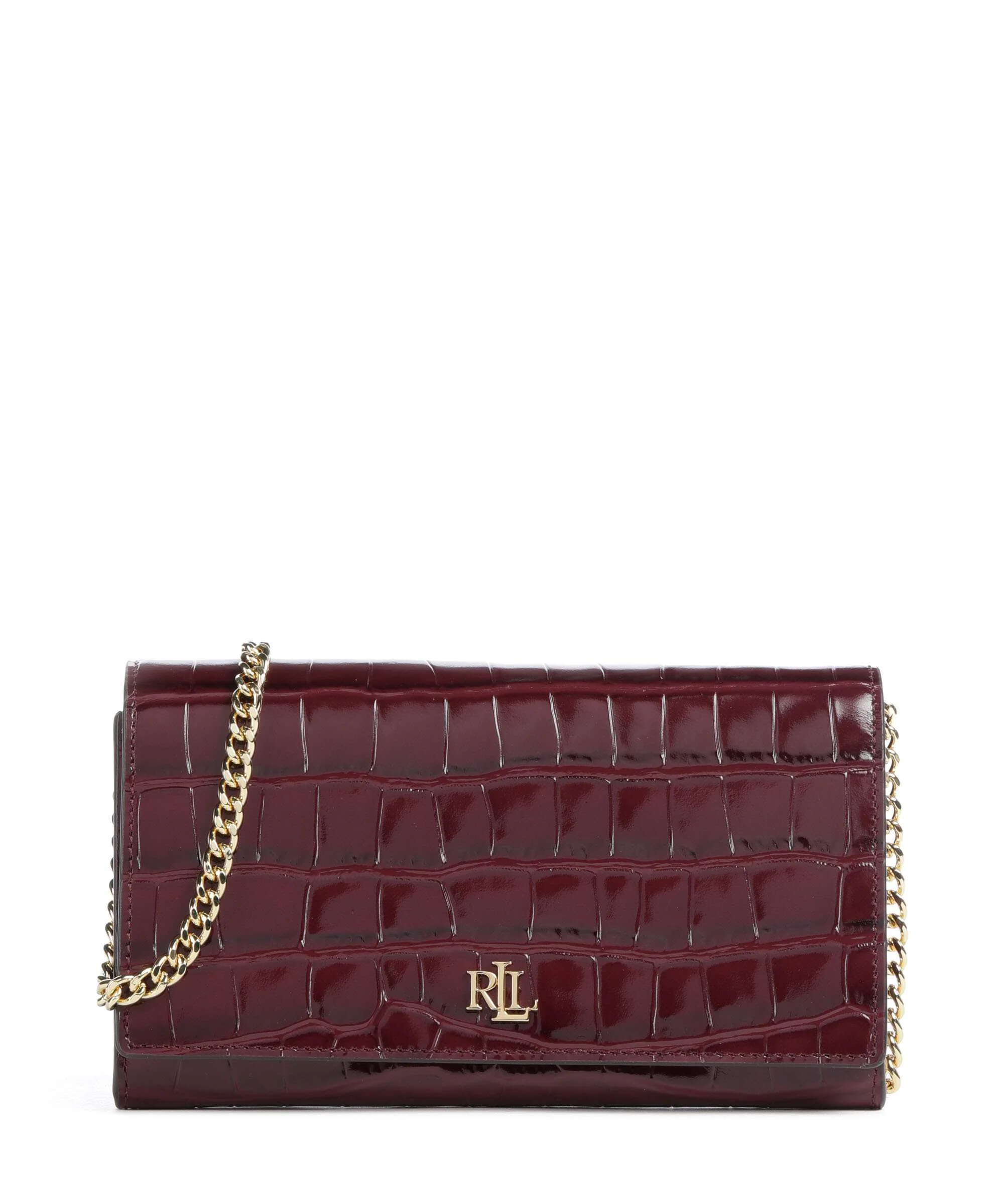 Lauren Ralph Lauren Adair II Large Portfel dark garnet