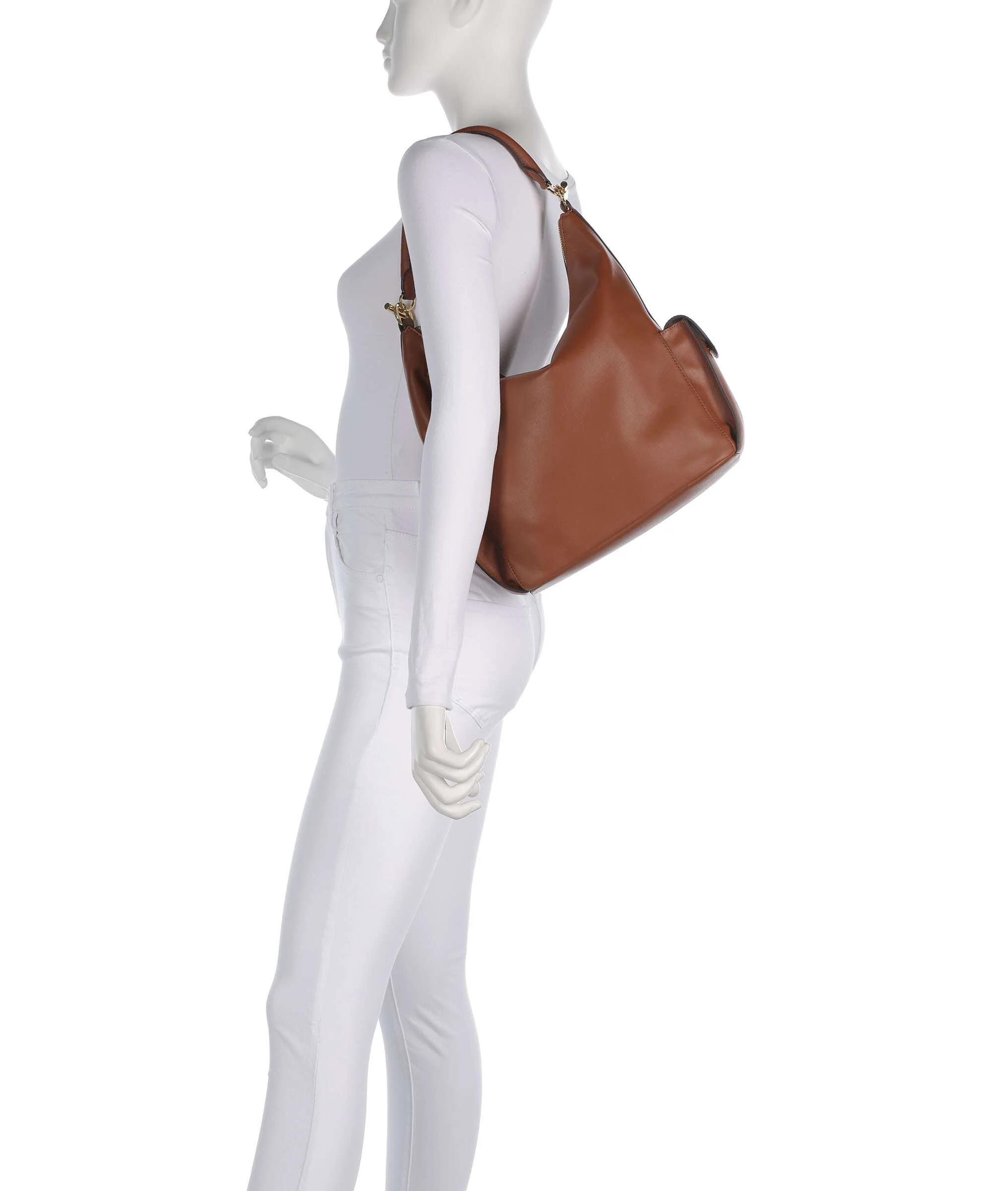 Lauren Ralph Lauren Blaike Large Torebka worek lauren tan - Image 3
