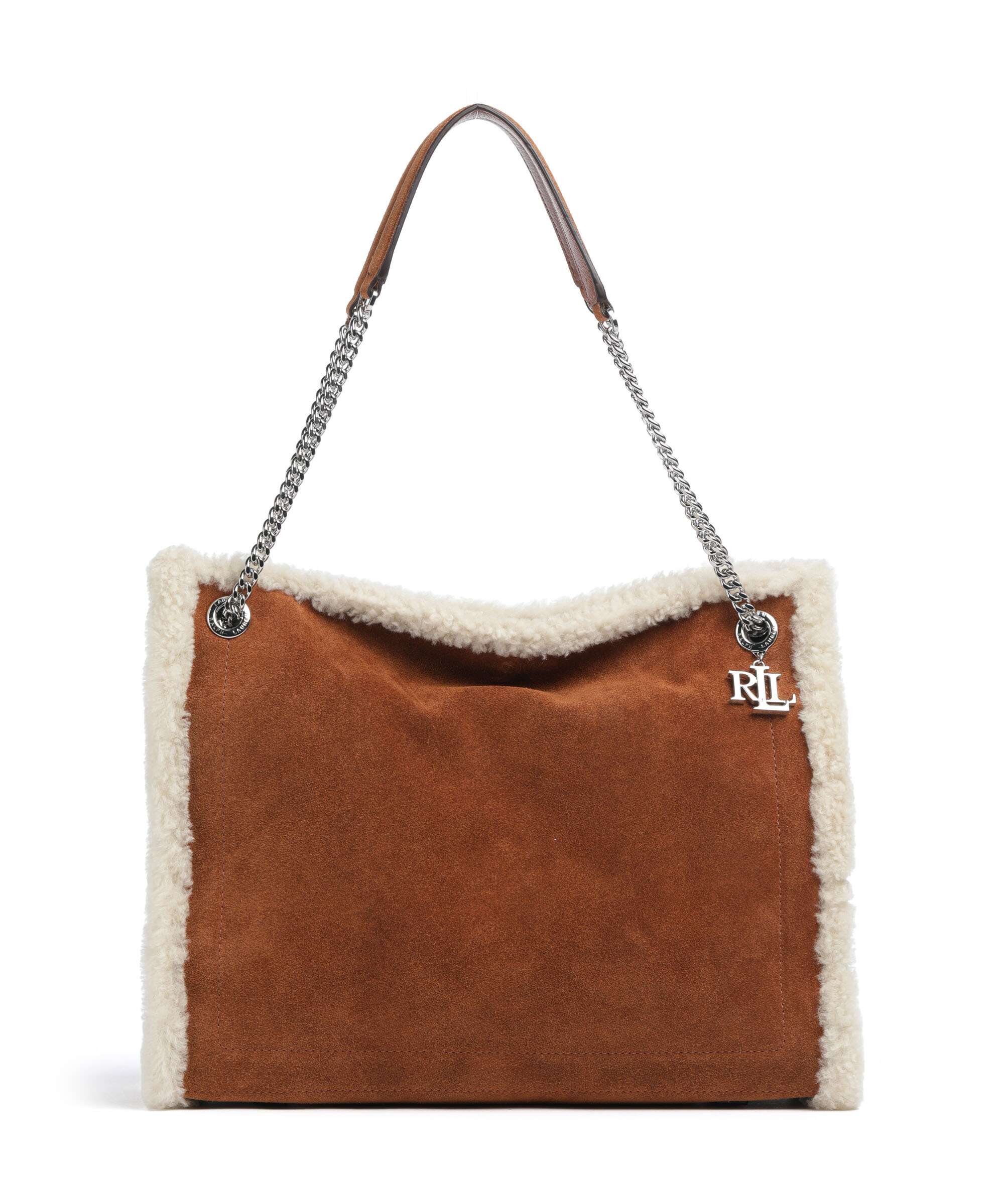 Lauren Ralph Lauren Bradley Large Torba na zakupy lauren tan/natural