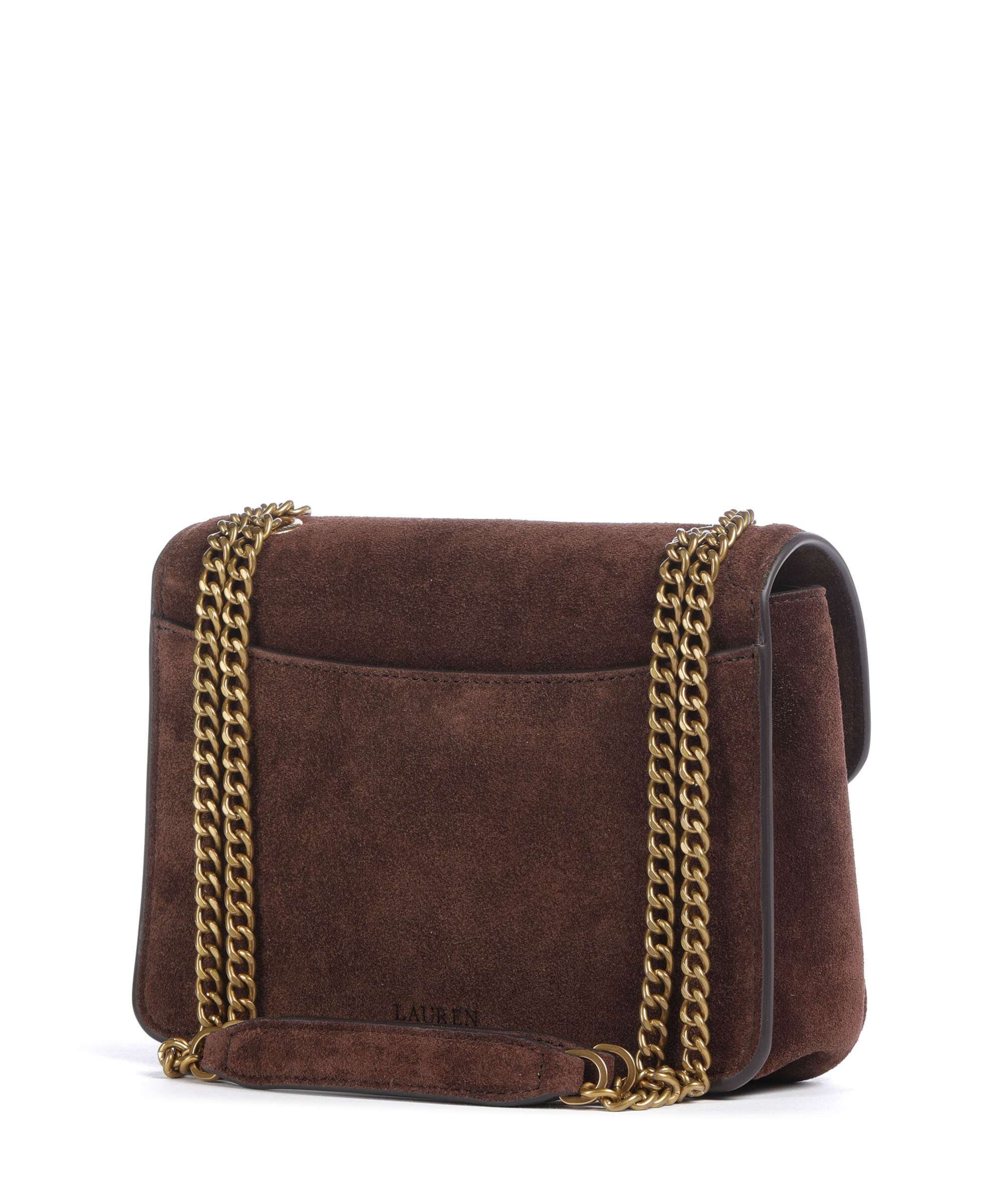 Lauren Ralph Lauren Bradley Small Torba na ramię dark hickory - Image 2