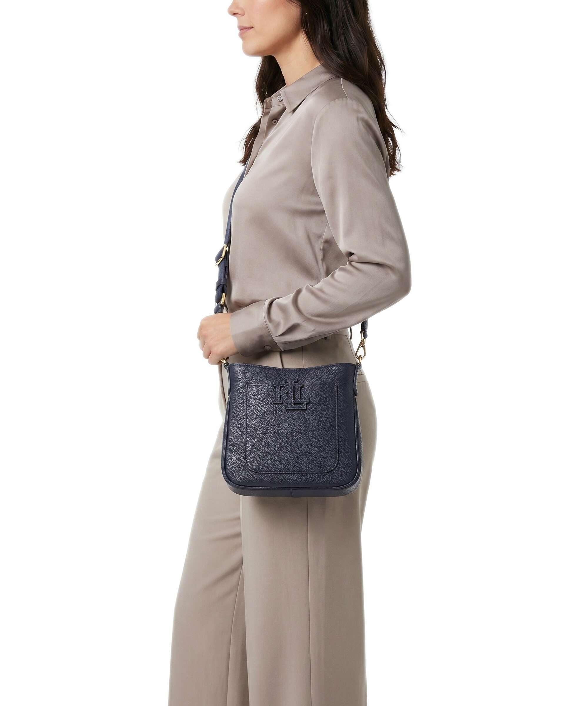 Lauren Ralph Lauren Cameryn Small Torba przez ramię refined navy - Image 3