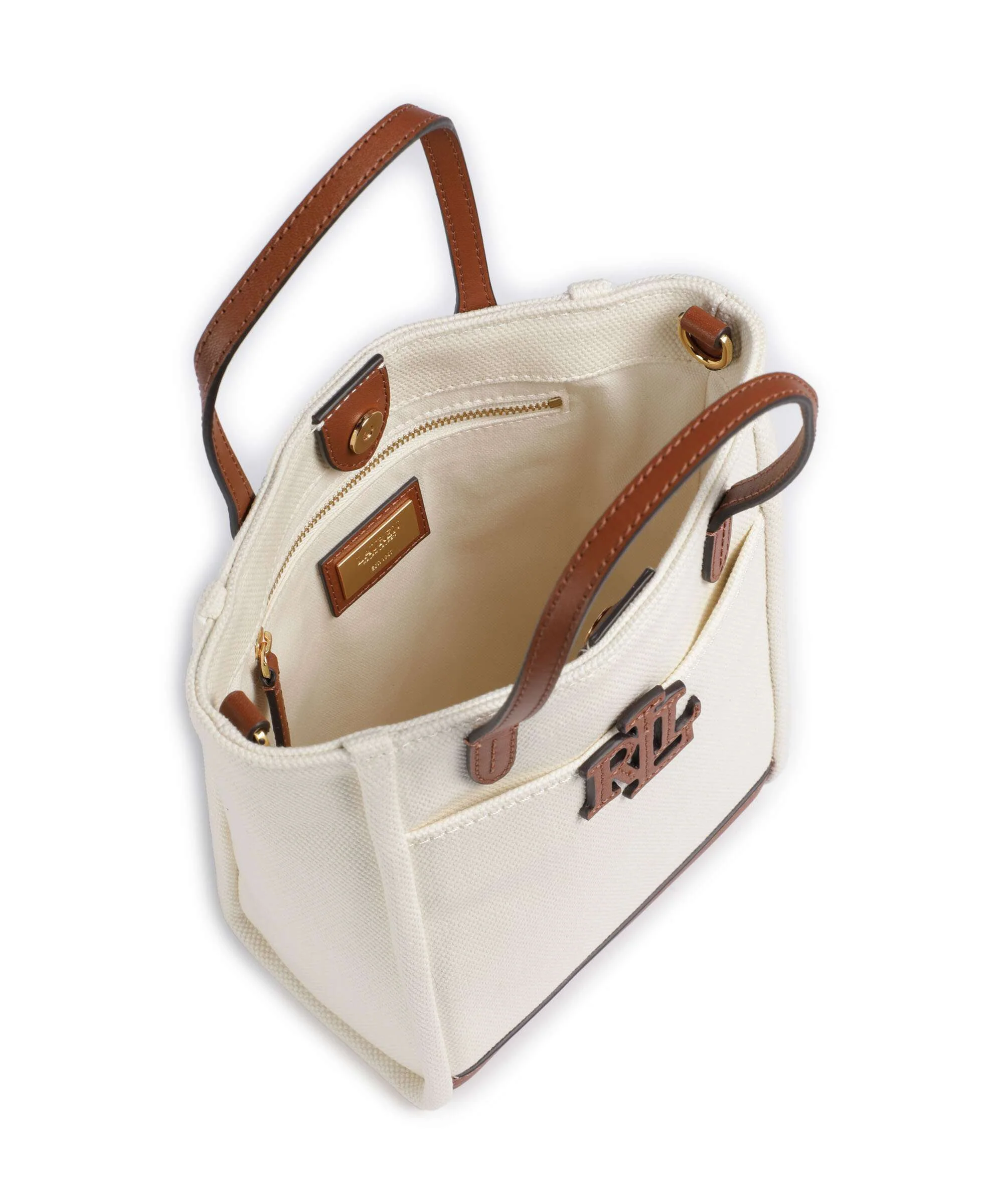 Lauren Ralph Lauren Cameryn Small Torba przez ramię natural/lauren tan - Image 5